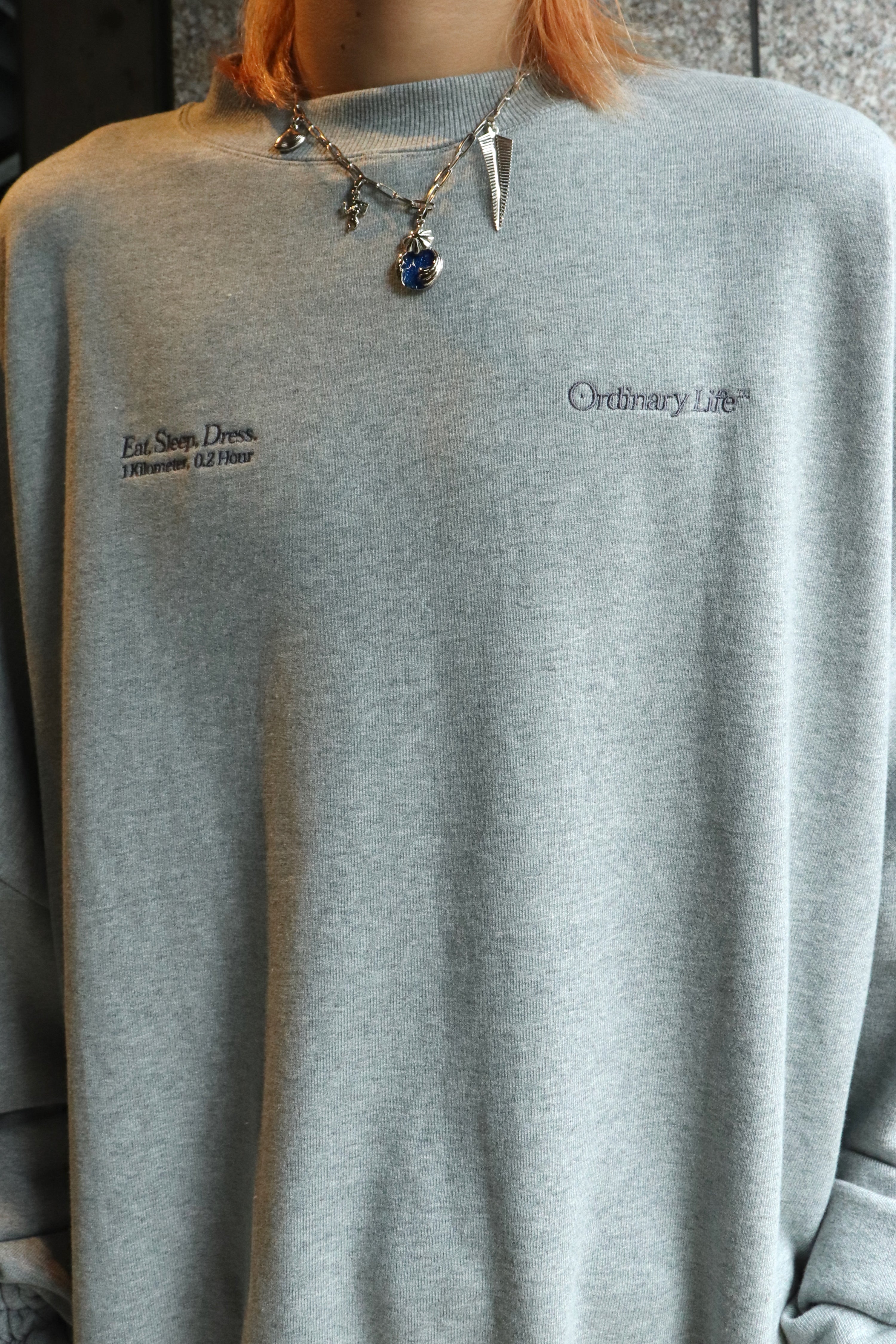 SHINYAKOZUKA(シンヤコヅカ)のORDINARY GIANT CREW HEATHERの通販