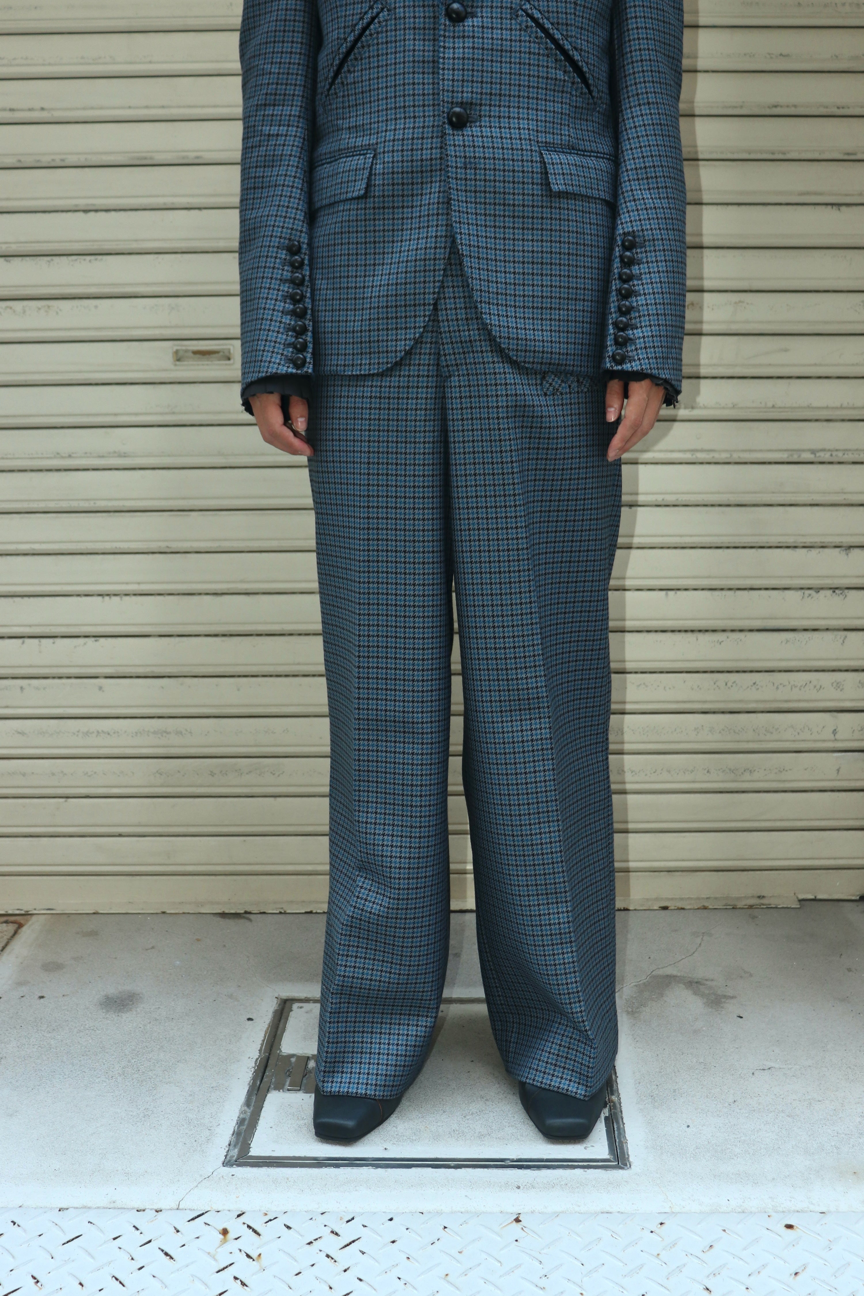 靴 MASU SATIN BAT SHOES(BLACK)27cm MASU SATIN BAT SHOES