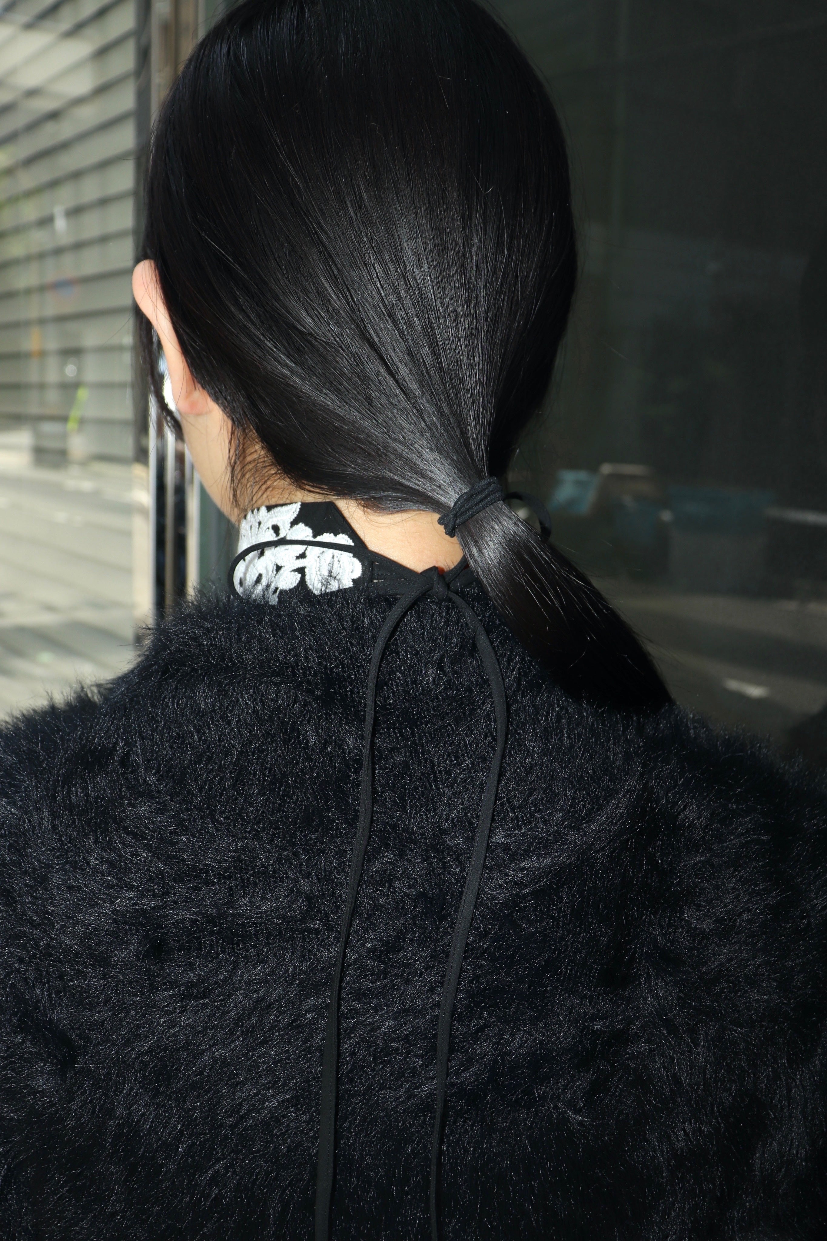 FETICO(フェティコ)のROSE EMBROIDERED COTTON SATIN CHOKERの通販 