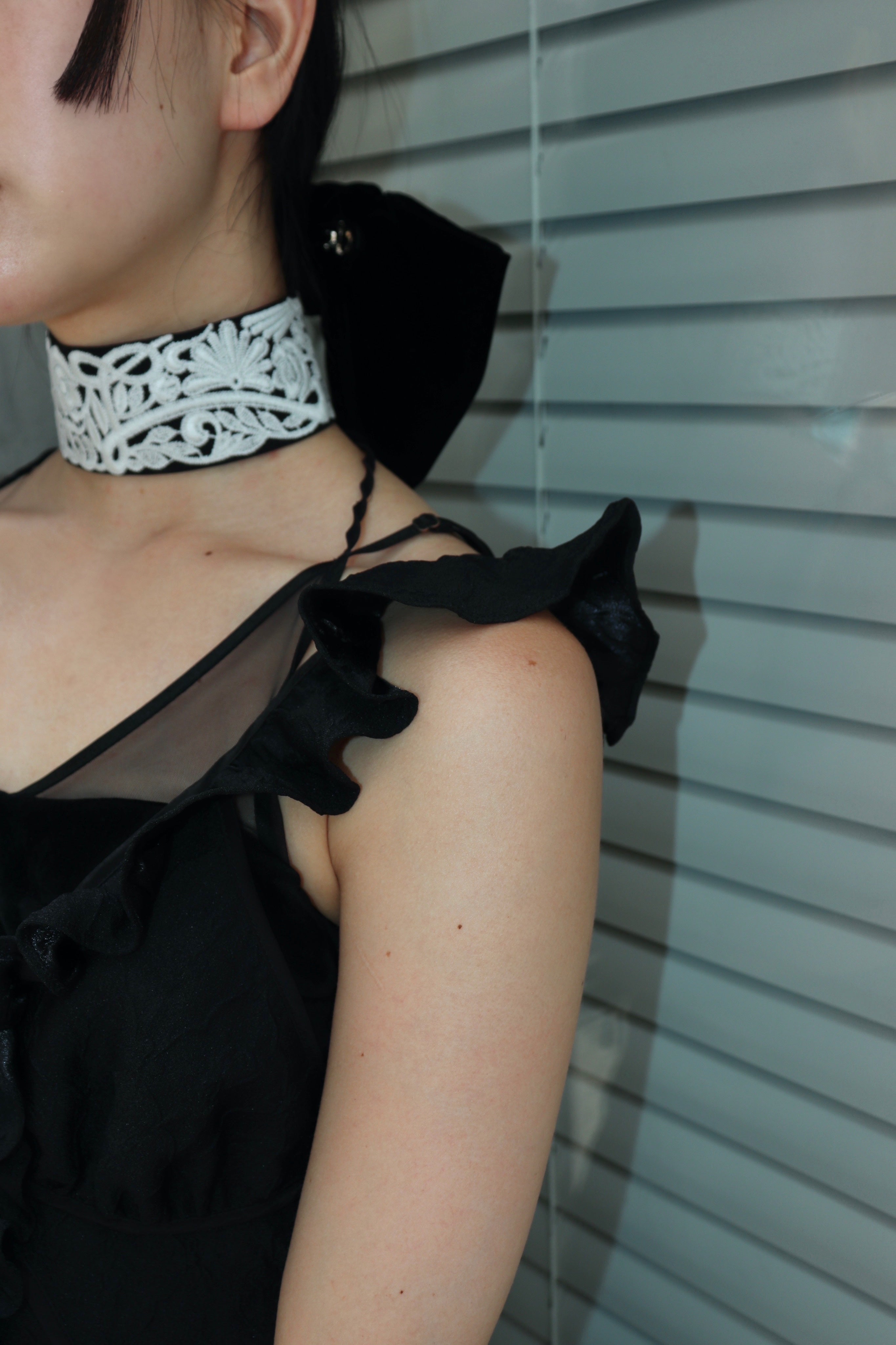 FETICO(フェティコ)のFLORAL EMBOSSED CAMI DRESS(ドレス)の通販