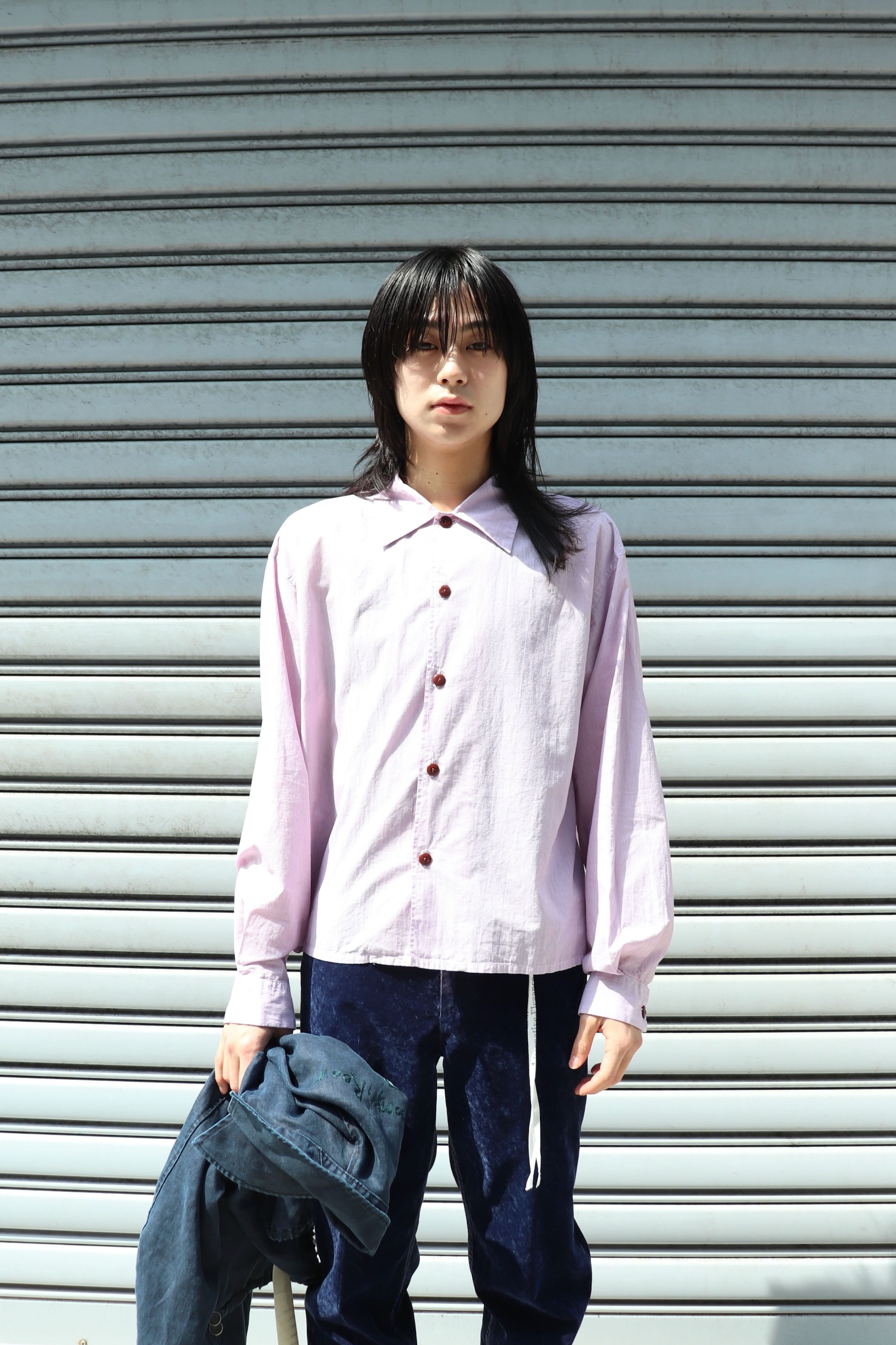 soe(ソーイ)のGarment Dyed Short Cut Shirt PINKの通販｜PALETTE art