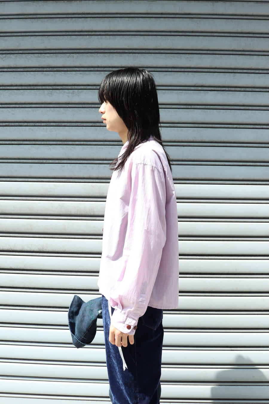 soe(ソーイ)のGarment Dyed Short Cut Shirt PINKの通販｜PALETTE art