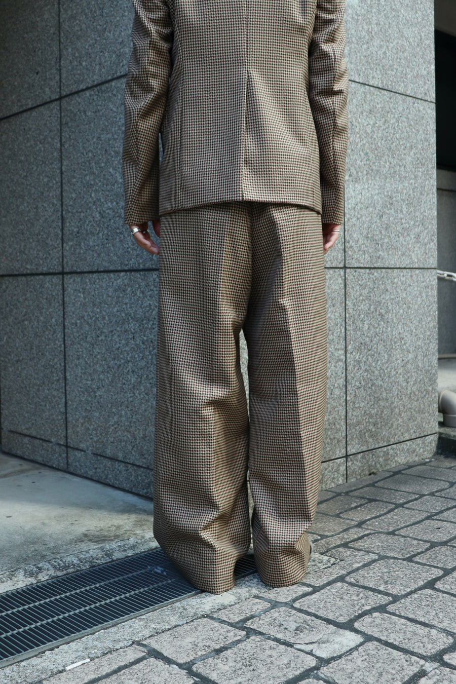 MASU  M TROUSERS(BROWN)