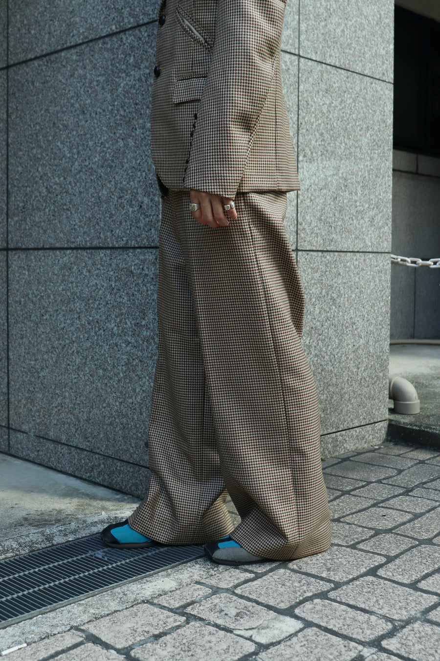 MASU  M TROUSERS(BROWN)