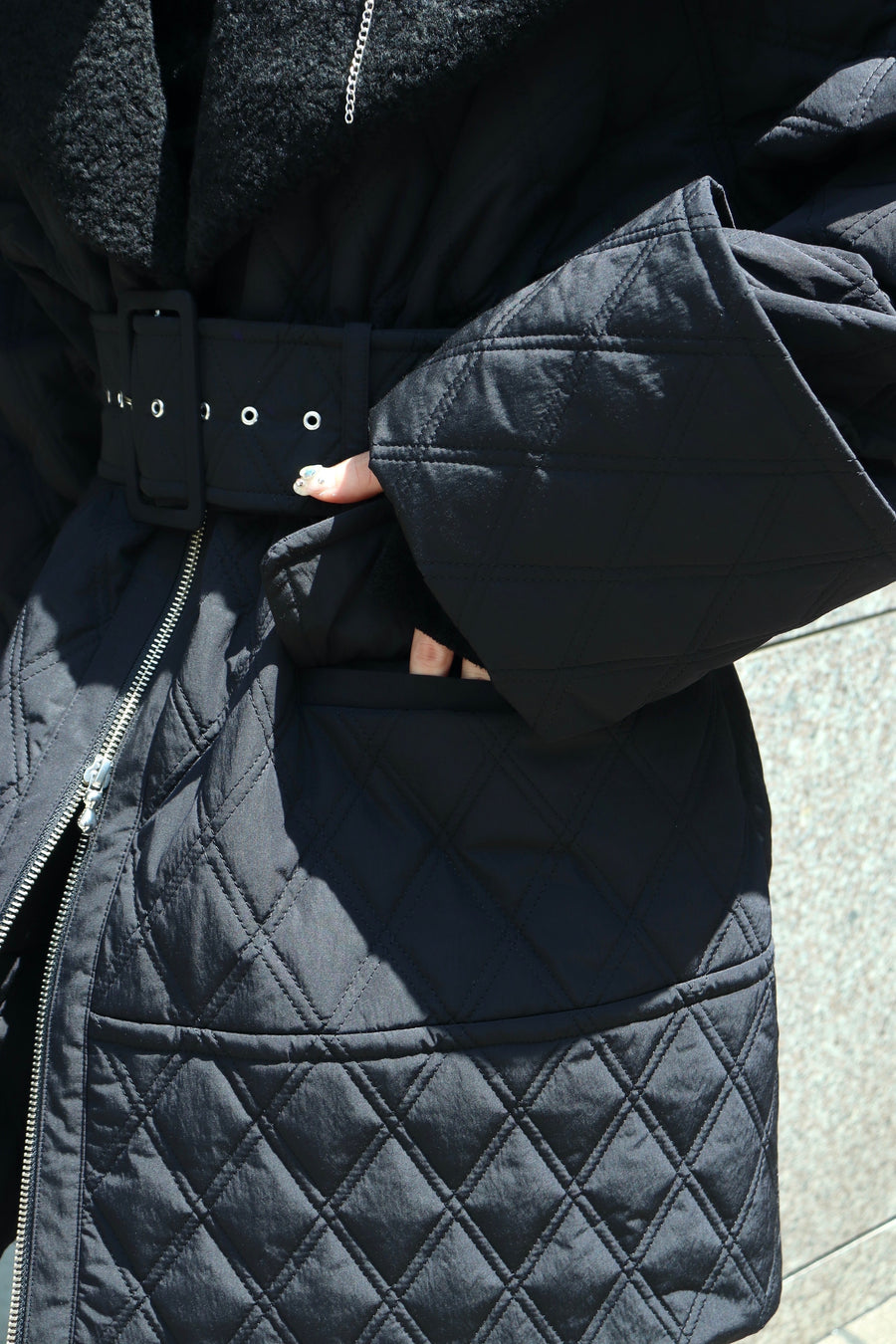 FETICO  NYLON QUILTED JACKET