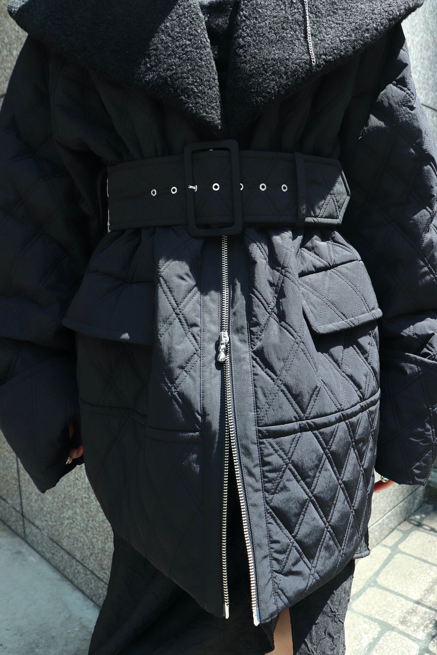 FETICO  NYLON QUILTED JACKET