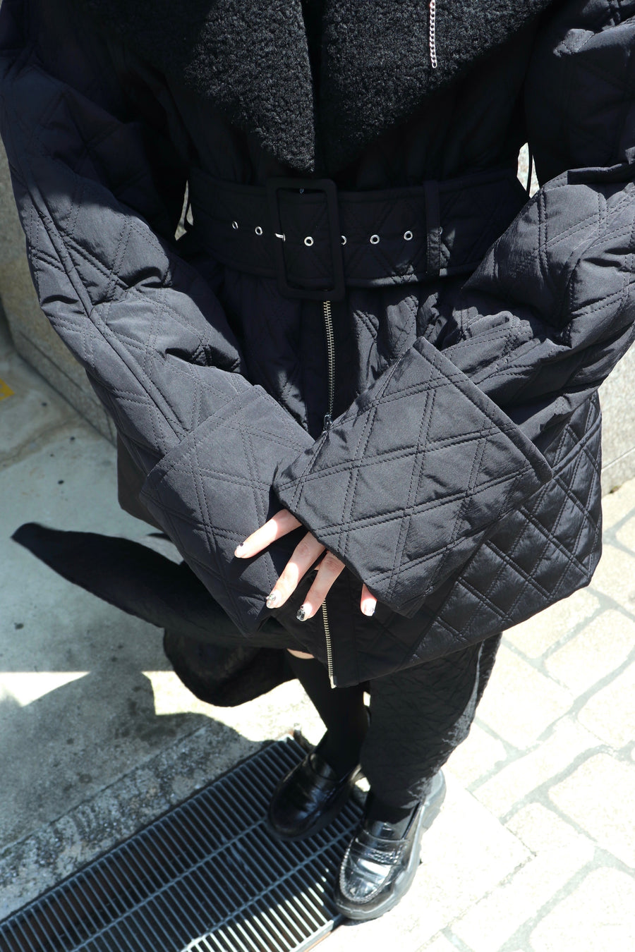 FETICO  NYLON QUILTED JACKET