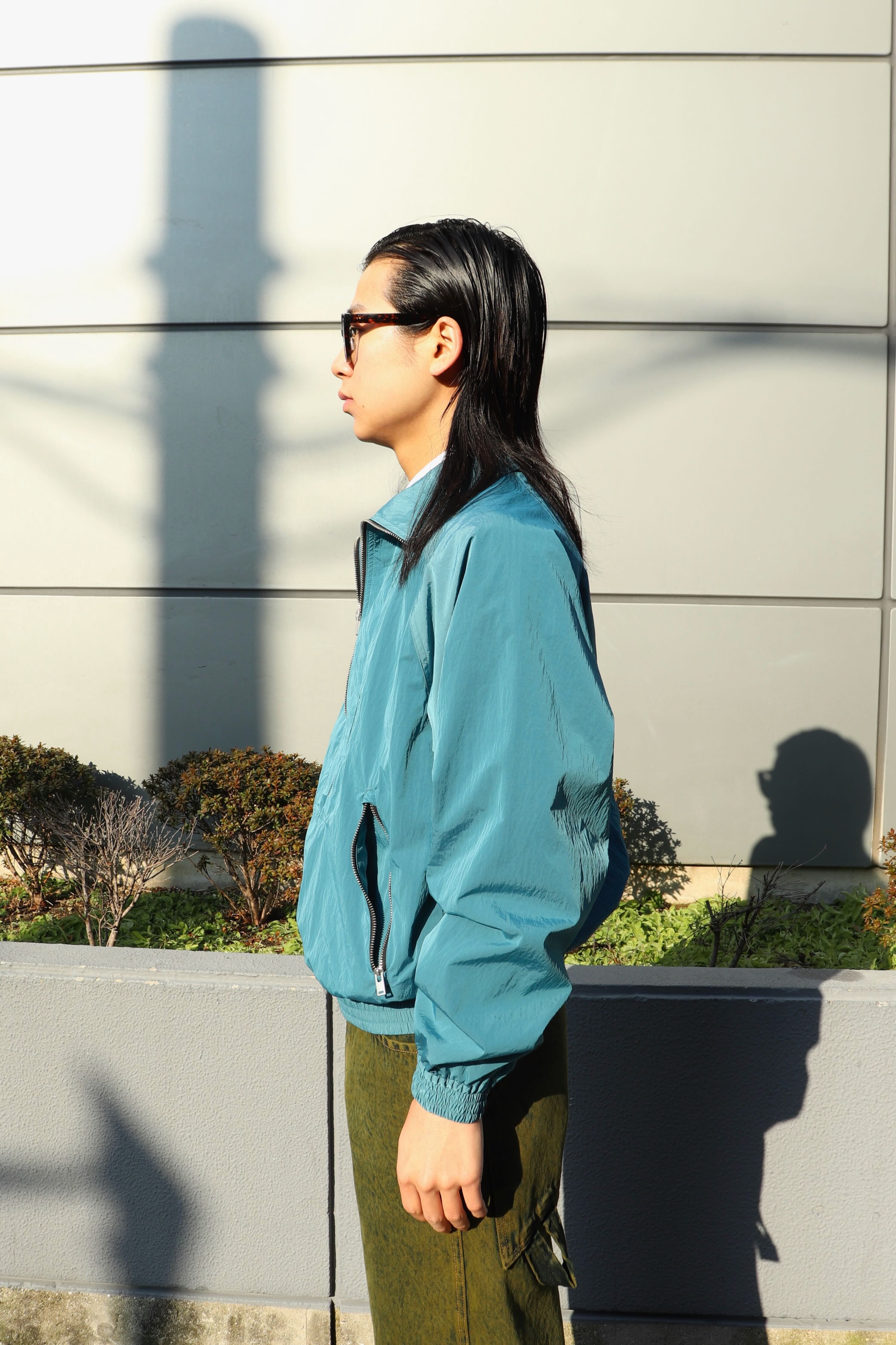 SUGARHILL(シュガーヒル)のZIP NYLON BLOUSON BLUEの通販｜PALETTE art