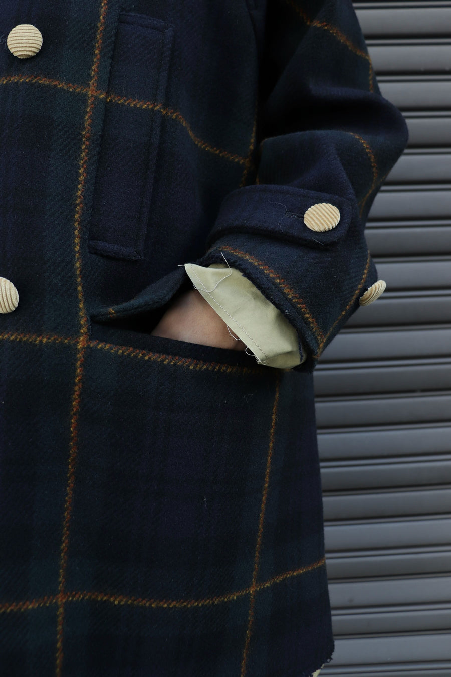 HOMMENA  A Line Short Coat