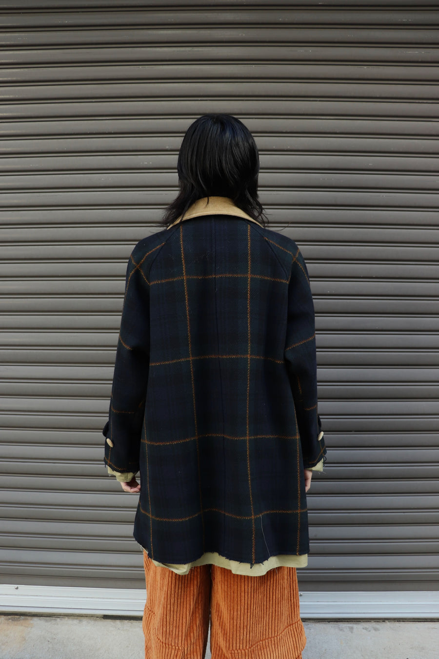 HOMMENA  A Line Short Coat