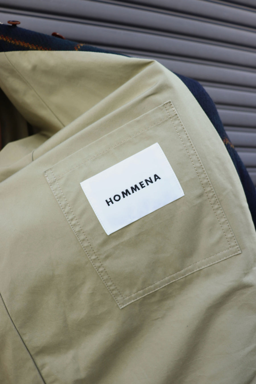 HOMMENA  A Line Short Coat