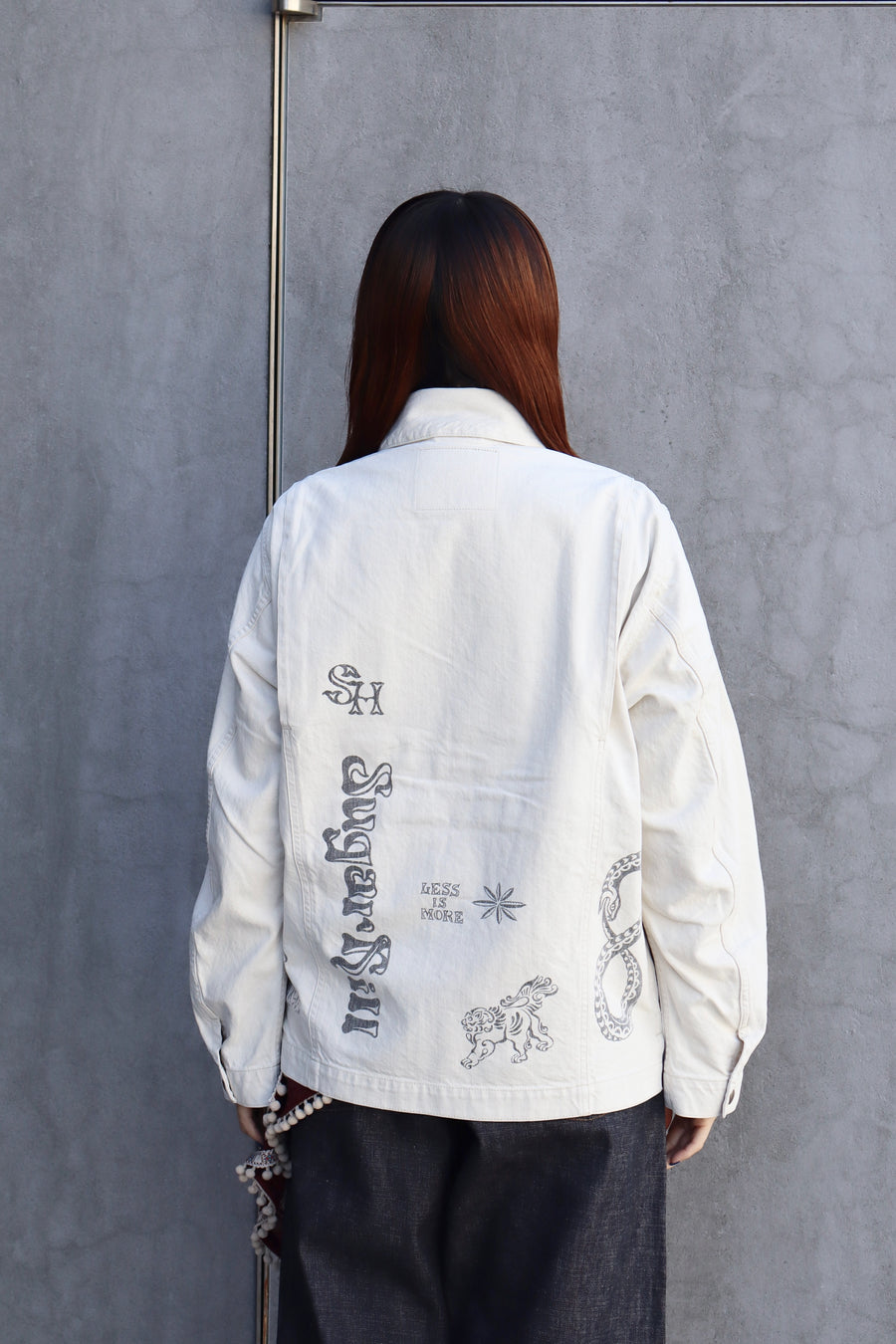 SUGARHILL(シュガーヒル)のTATTOO FLASH PRINT POCKET DENIM JACKETの