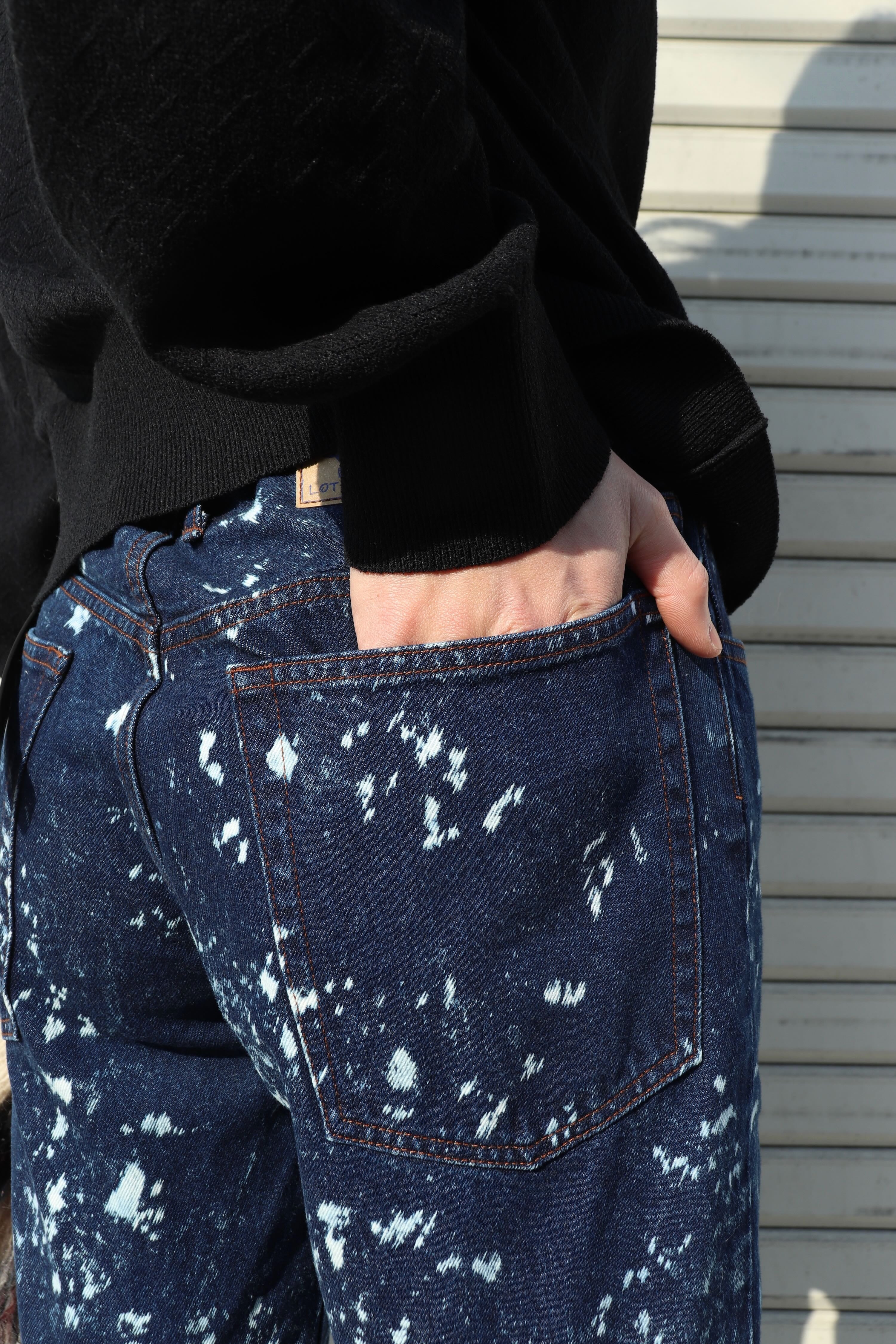 SHINYAKOZUKA(シンヤコヅカ)のBREACHED ORDINARY CITY CURTAIN LEGSの