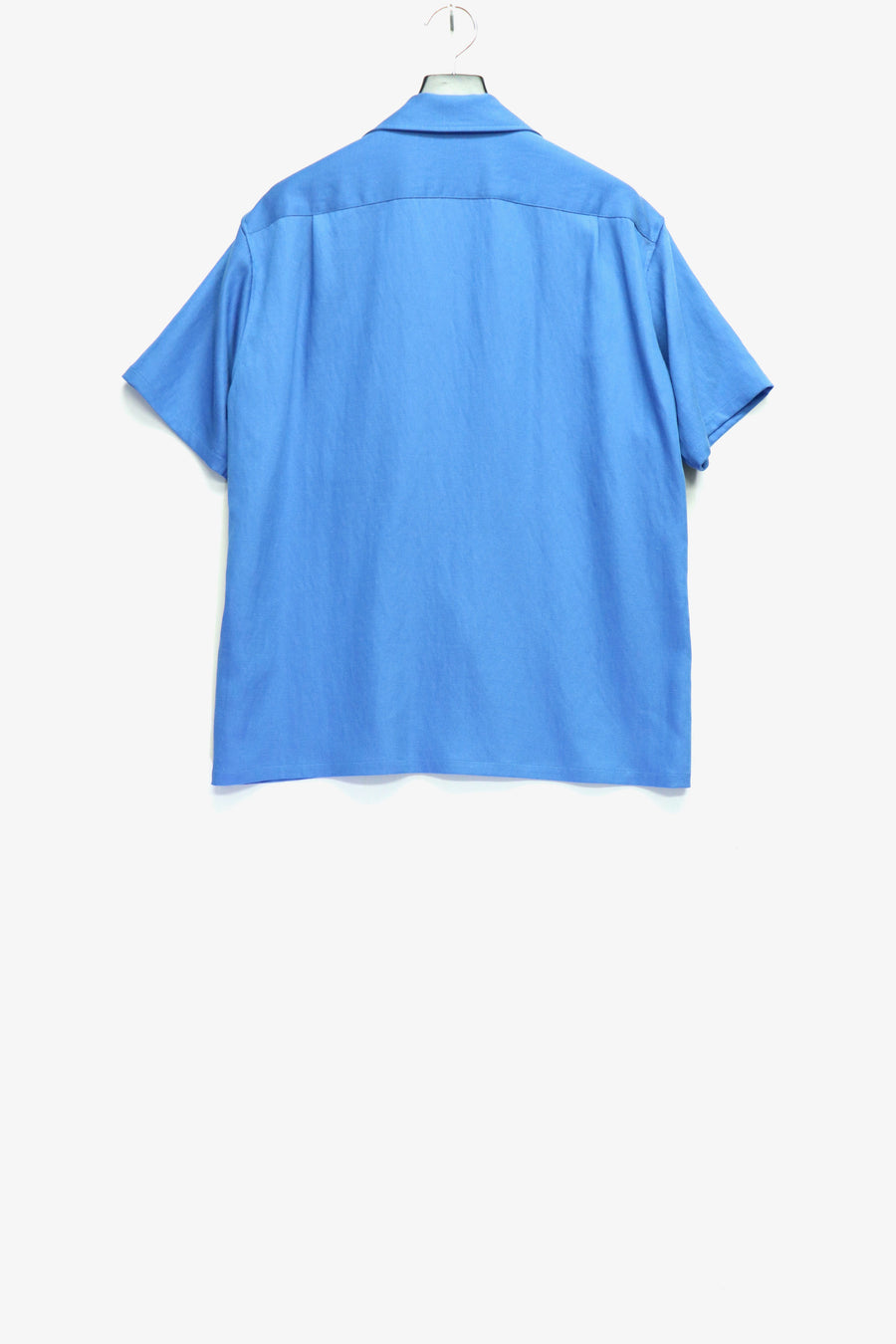 TOGA VIRILIS  Embroidery western S/S shirt(L.BLUE)