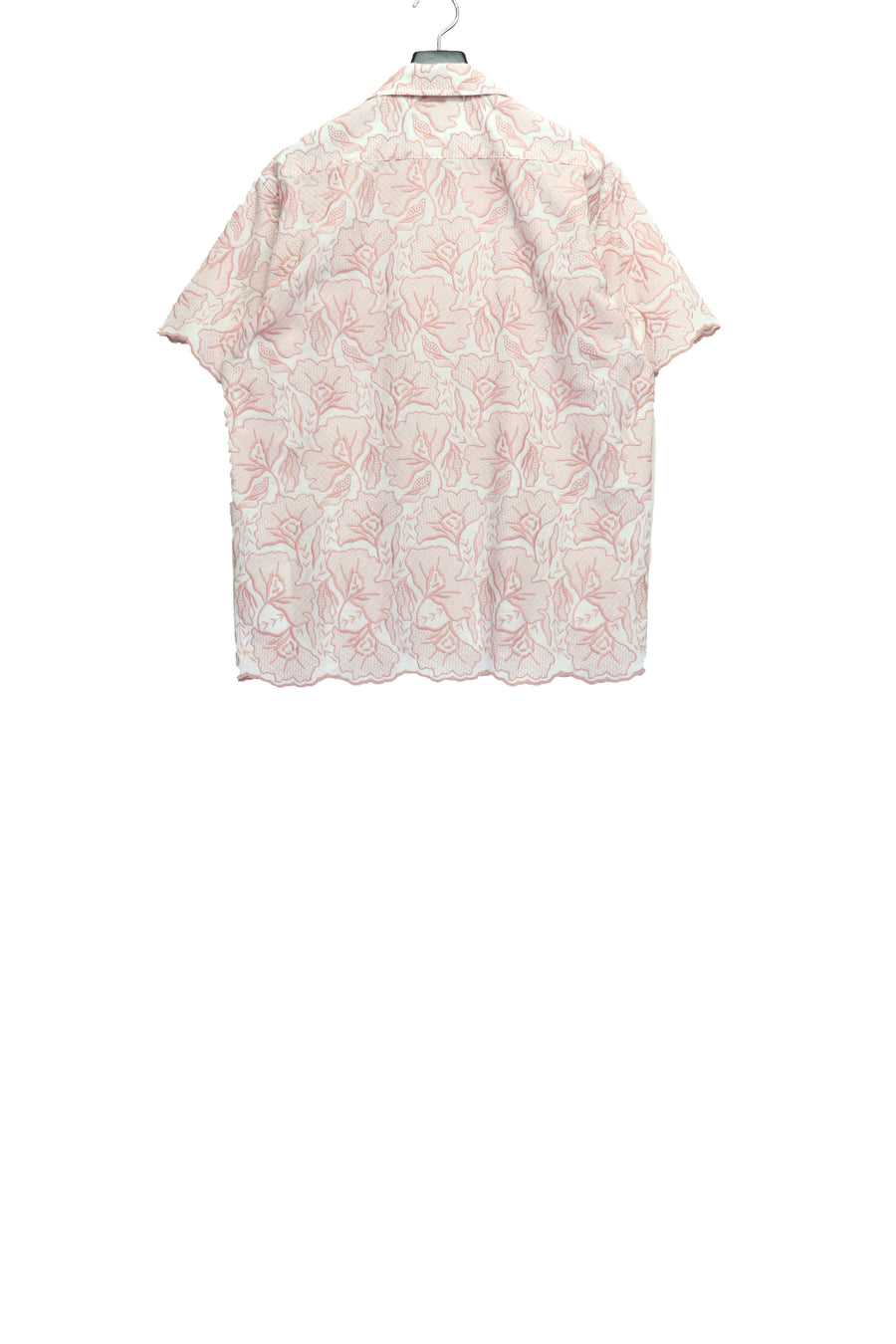 TOGA VIRILIS  Lace S/S shirt(PINK)