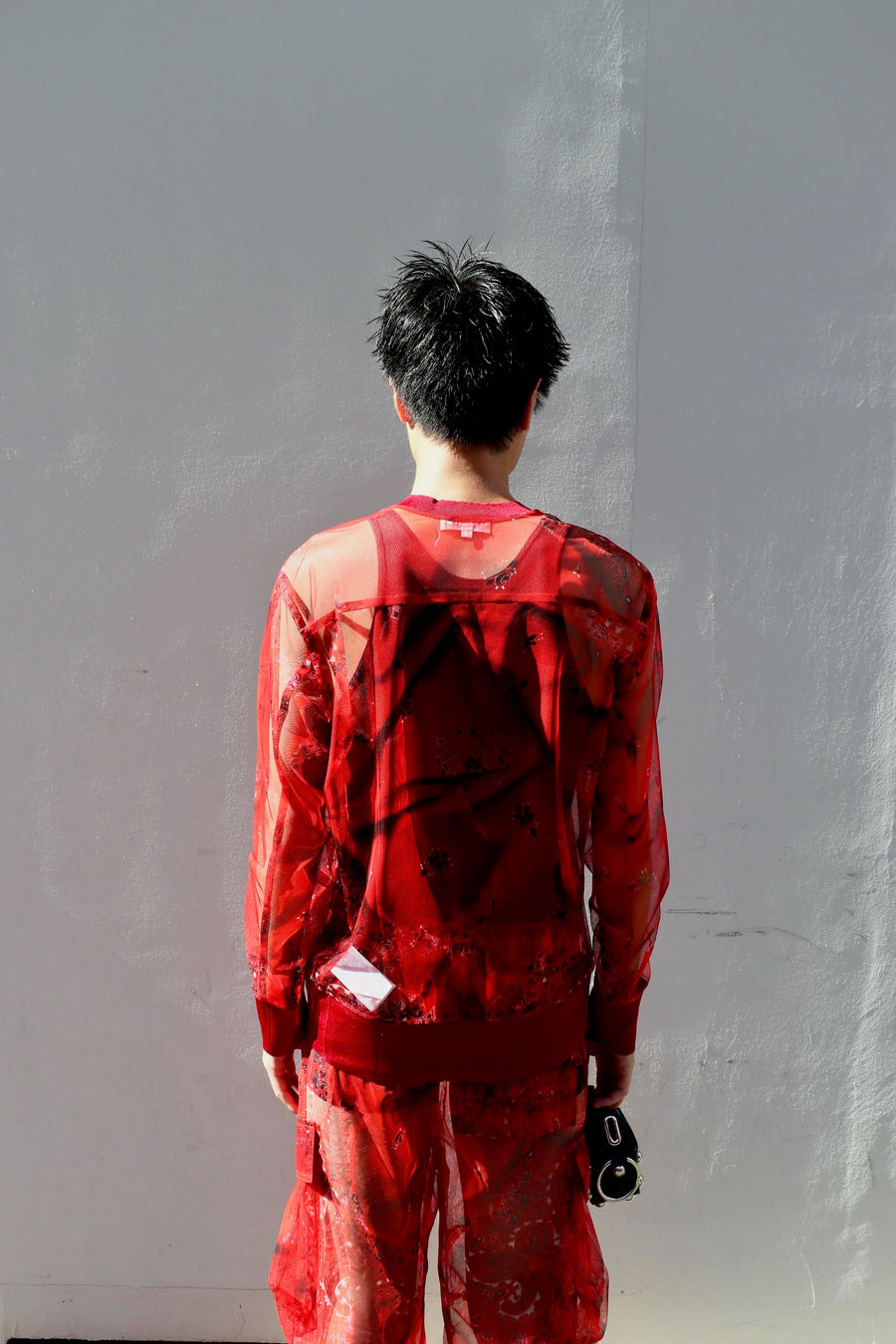 MASU  GHOST PAISLEY FOOTBALL SHIRT(RED)