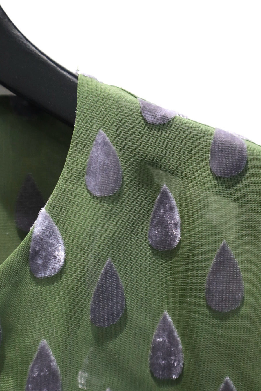 BED j.w. FORD  Drop-pattern Collar less Shirts(GREEN)