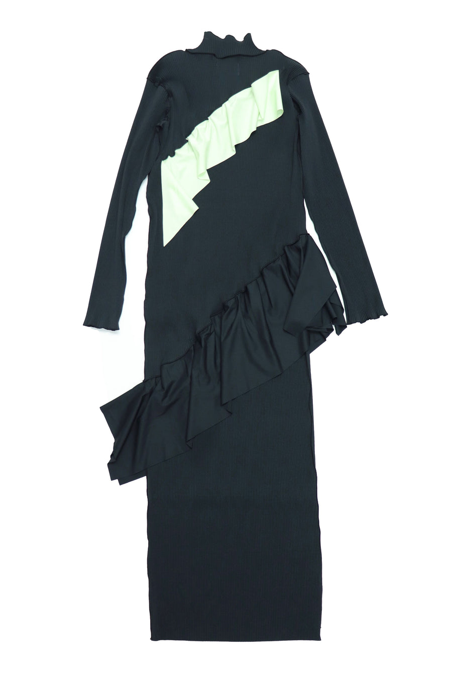 kotohayokozawa(コトハヨコザワ)のTodo wave long sleeve dress 