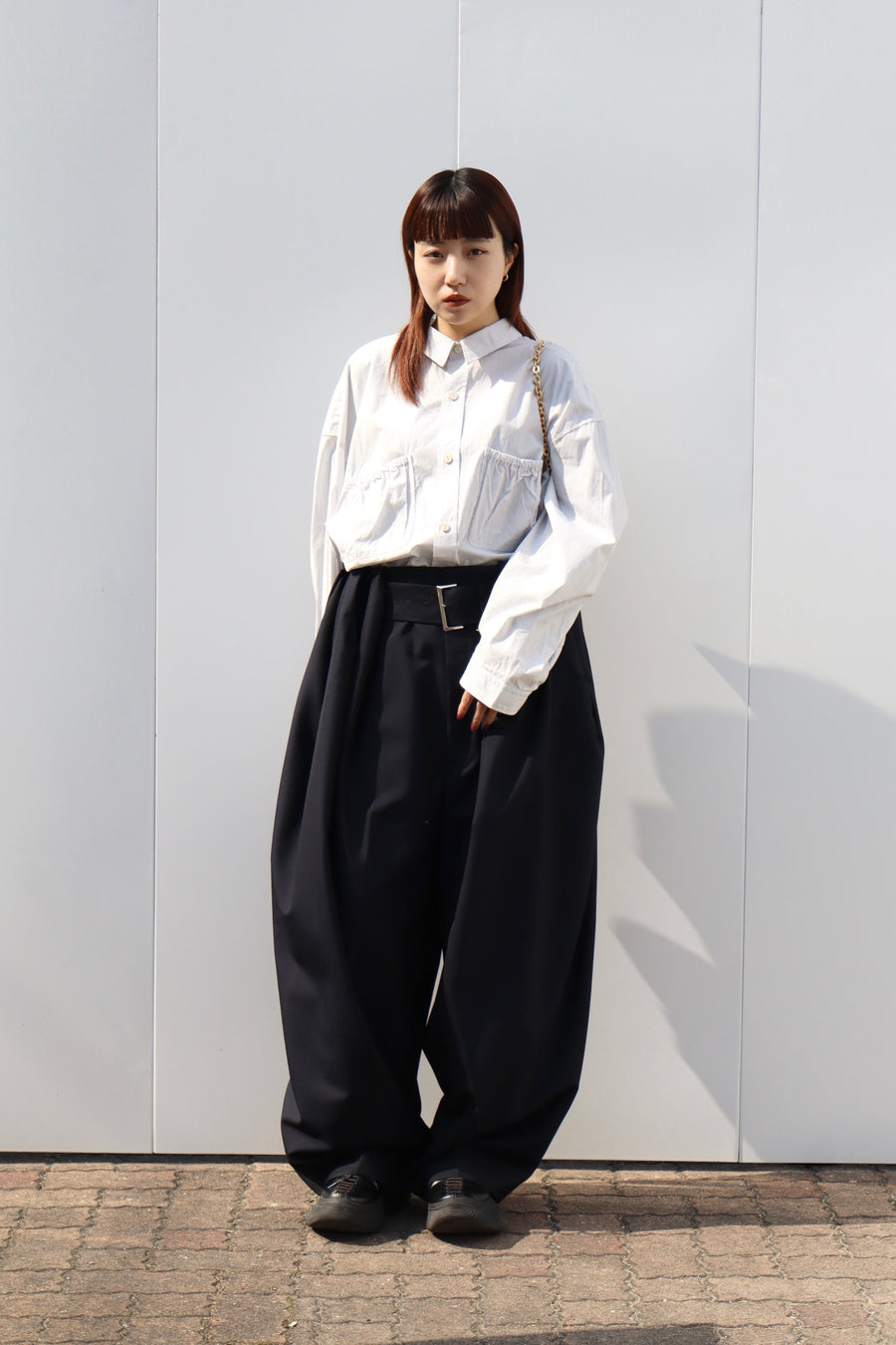refomed(リフォメッド)のWRIST PATCH WIDE SHIRT 
