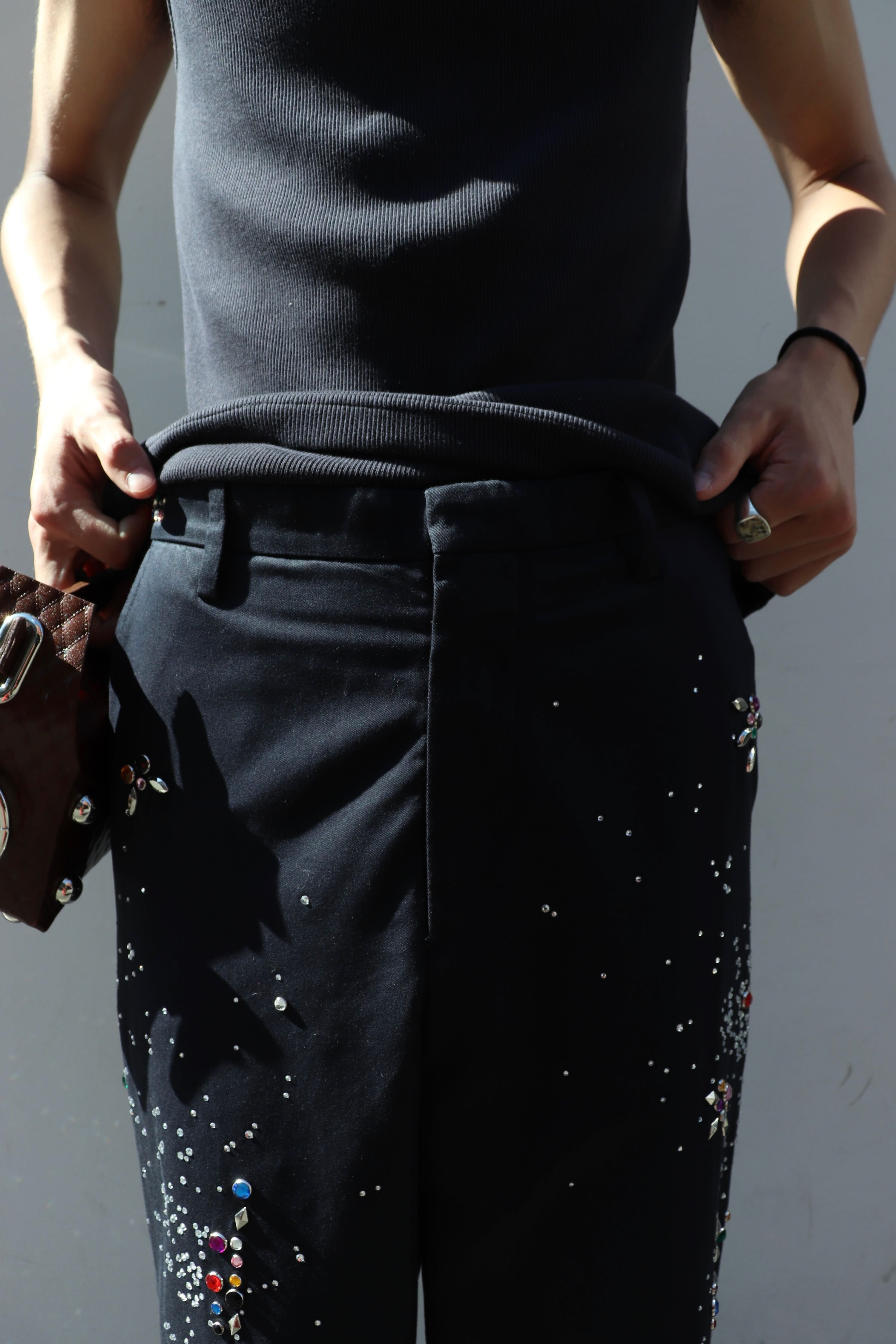 MASU(エムエーエスユー)のGALAXY STRAIGHT TROUSERS DARK NAVYの通販