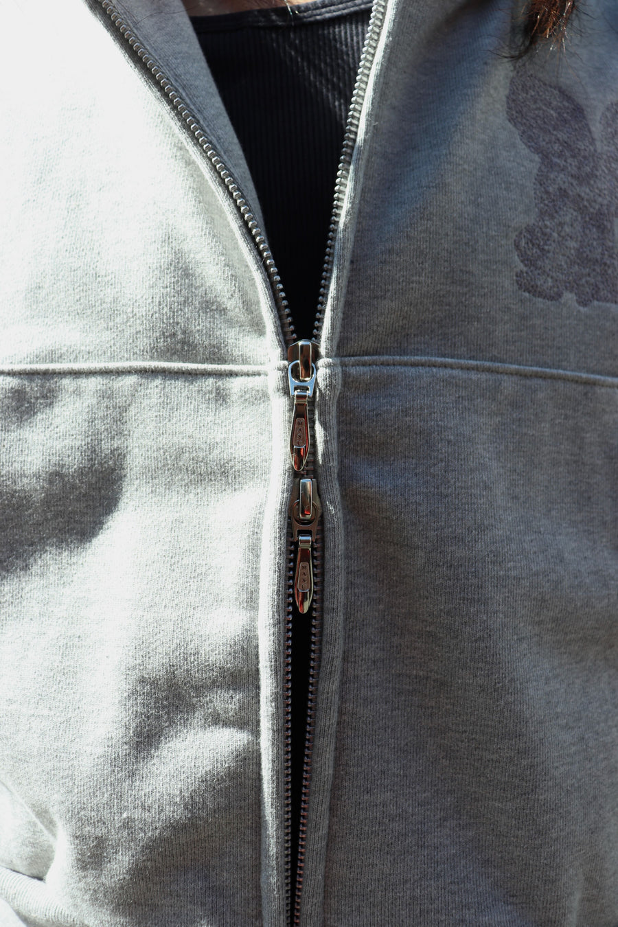 MASU  MB ZIP-UP HOODIE(GRAY)