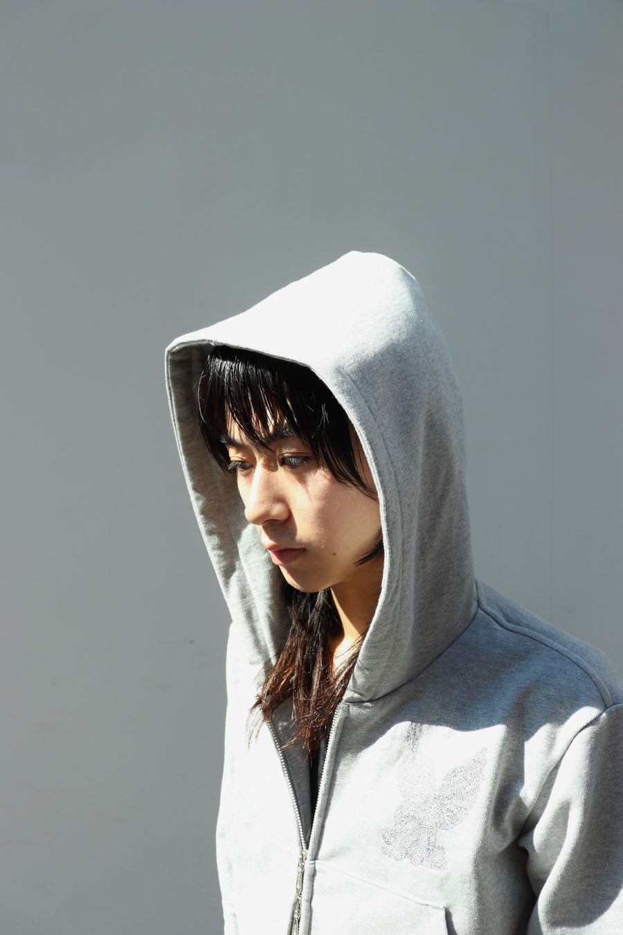 MASU  MB ZIP-UP HOODIE(GRAY)