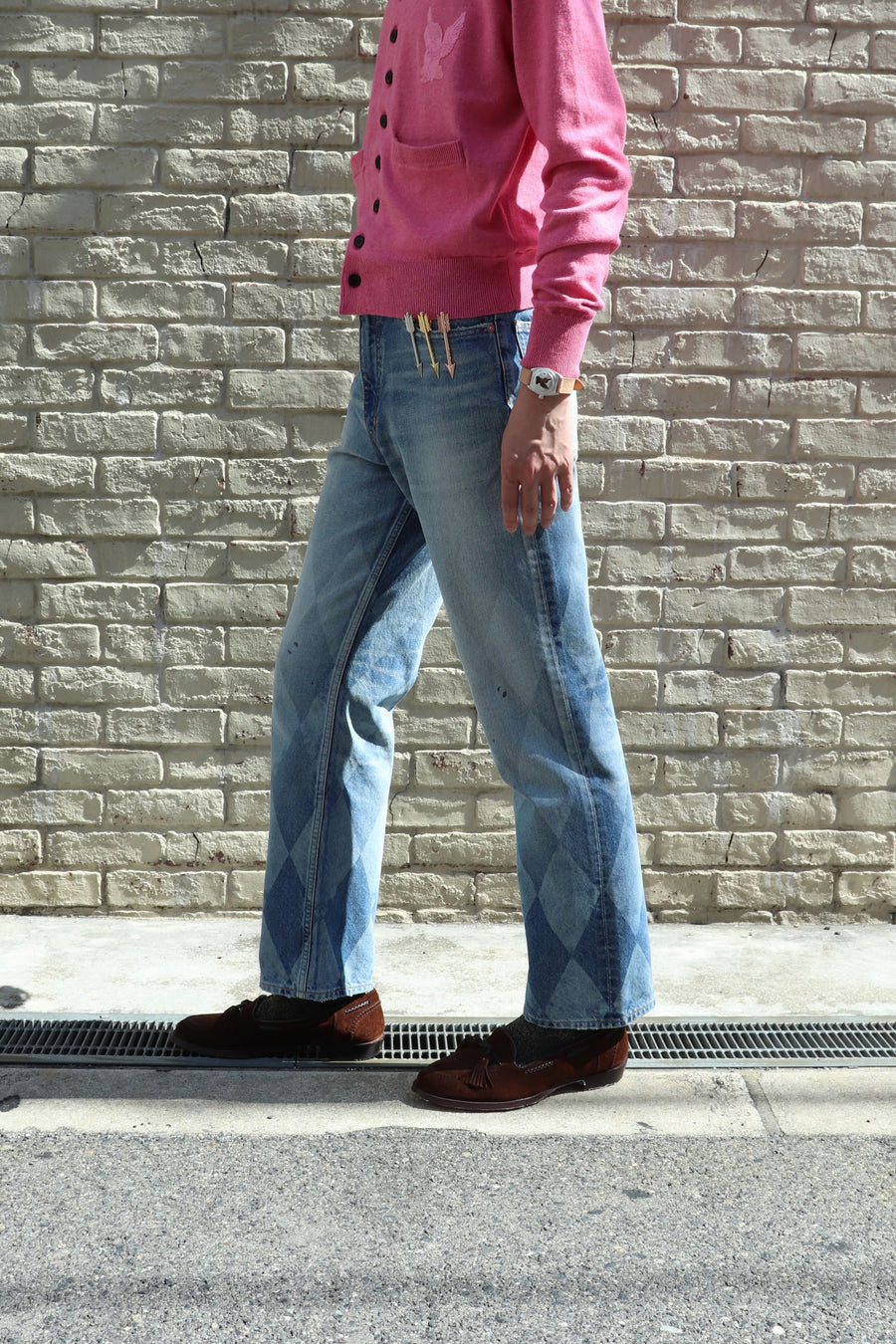 MASU  MB TAPERED JEANS DIAMOND(INDIGO)