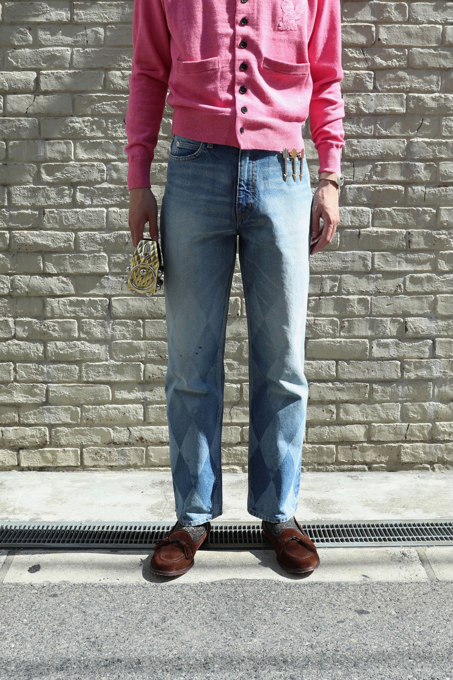 MASU  MB TAPERED JEANS DIAMOND(INDIGO)