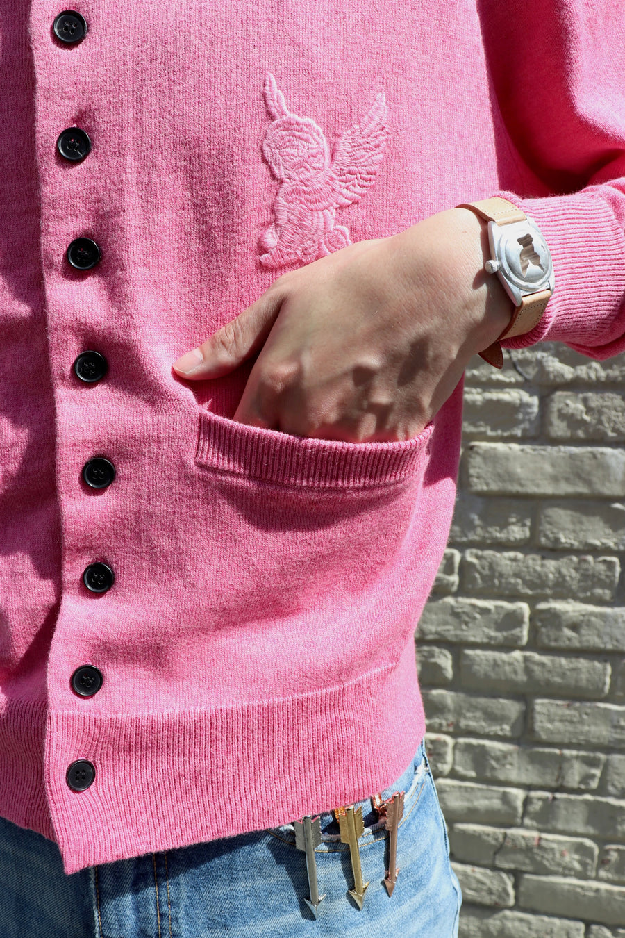 MASU  ANGEL METEOR WATCH BRACELET(SILVER)