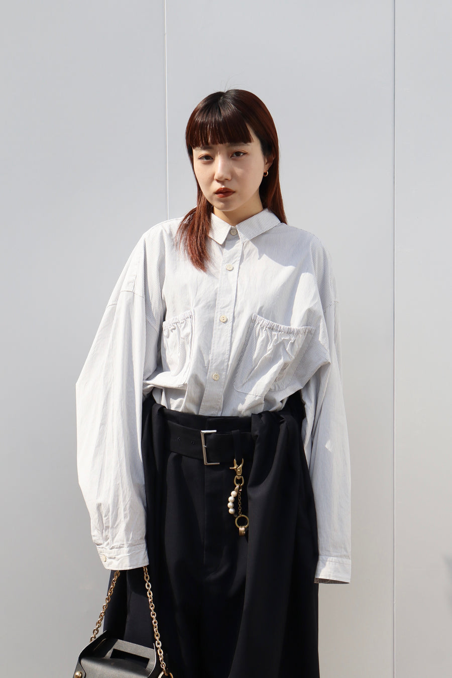 refomed(リフォメッド)のWRIST PATCH WIDE SHIRT 