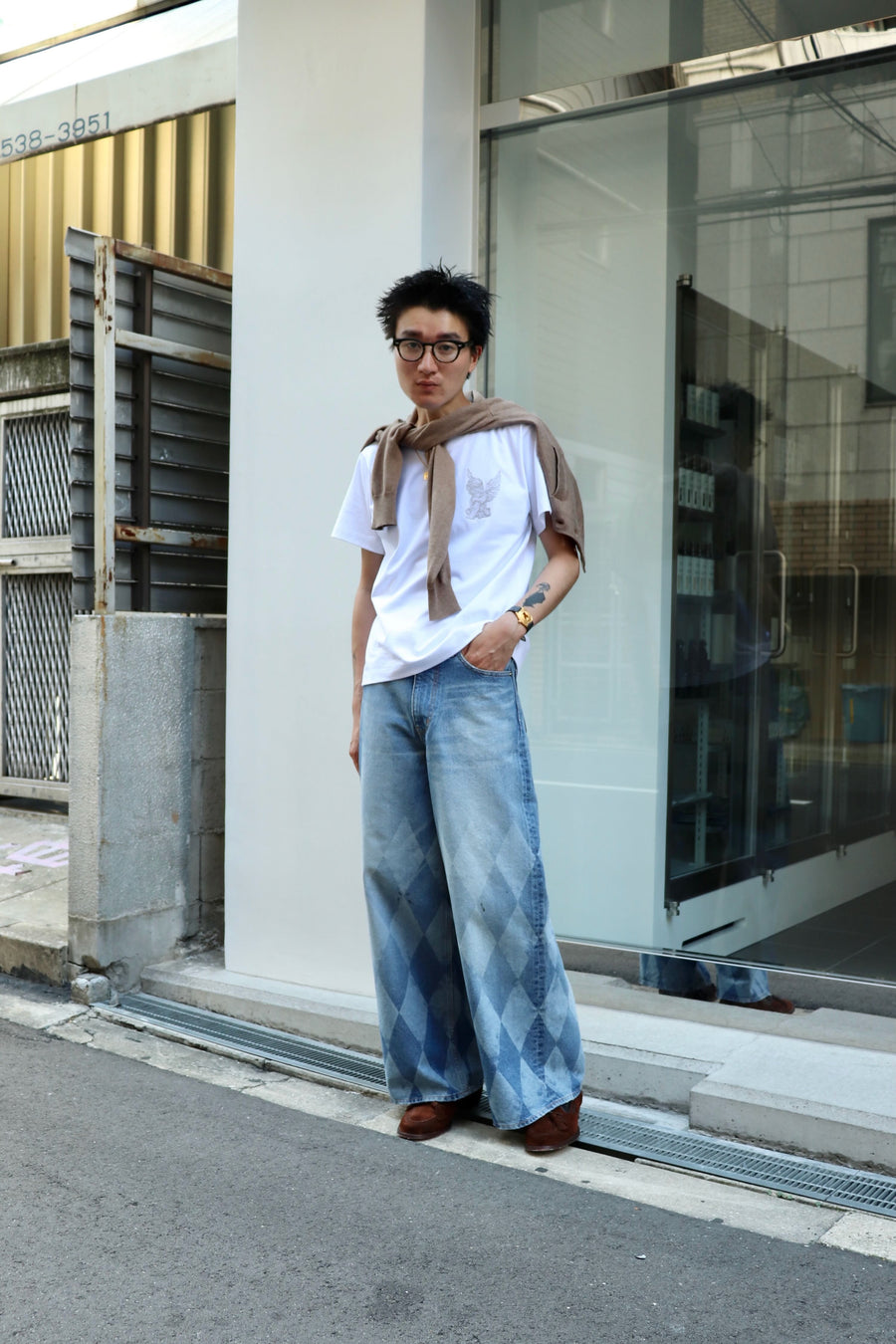 MASU  MB T-SHIRT(WHITE)