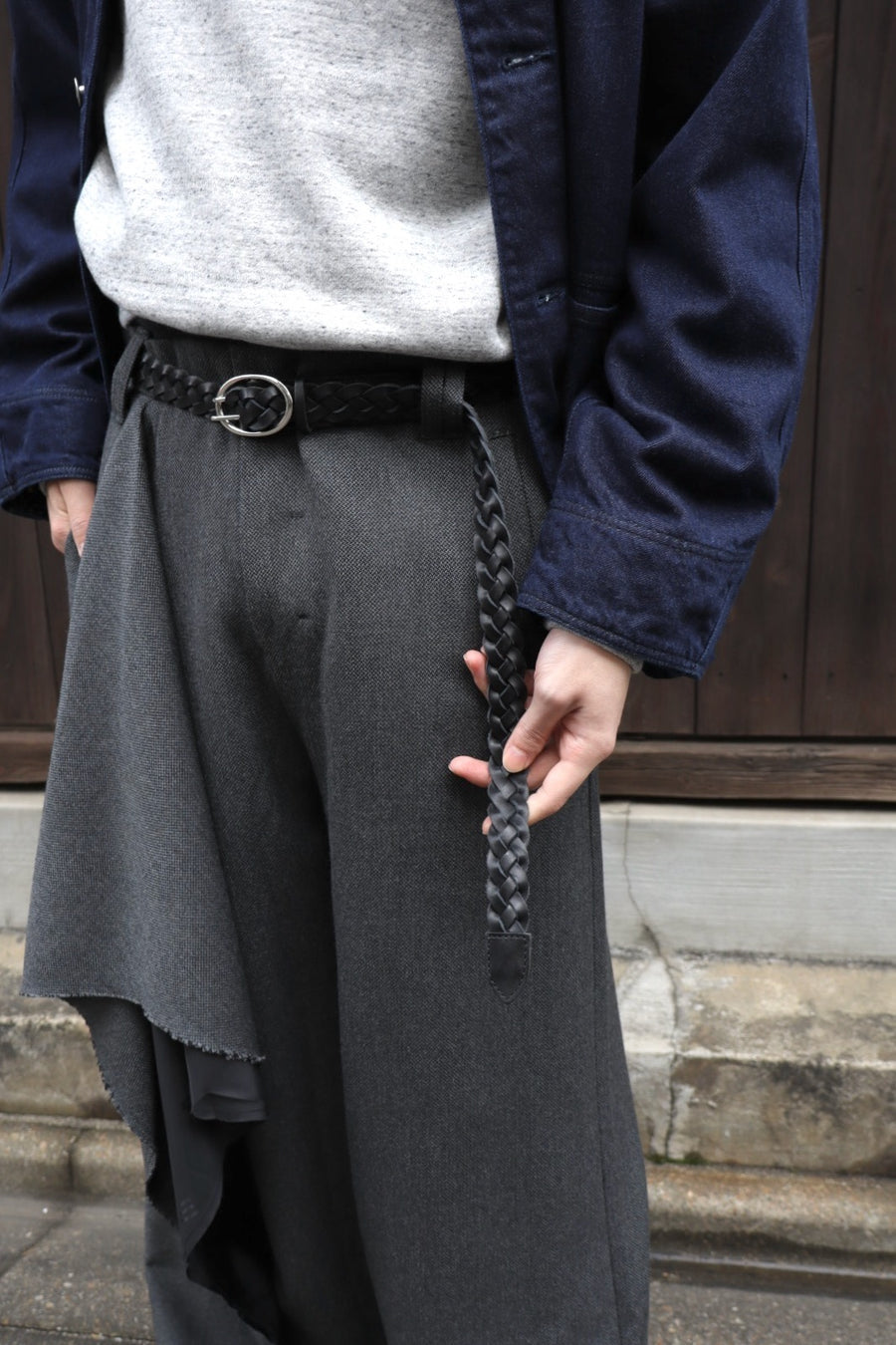 BED J.W. FORD(ベッドフォード)のLong Belt BLACKの通販｜PALETTE art
