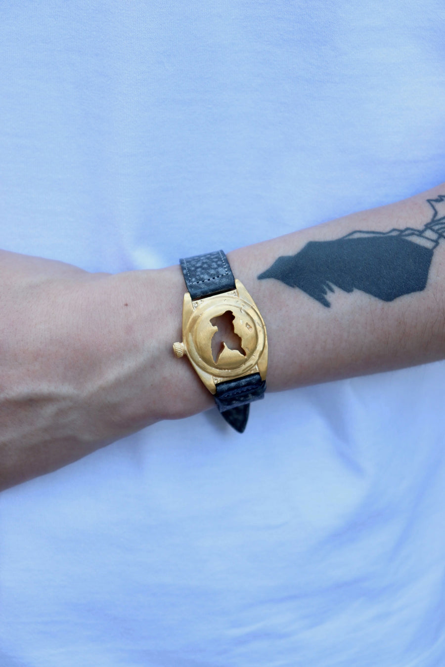 MASU  ANGEL METEOR WATCH BRACELET(GOLD)