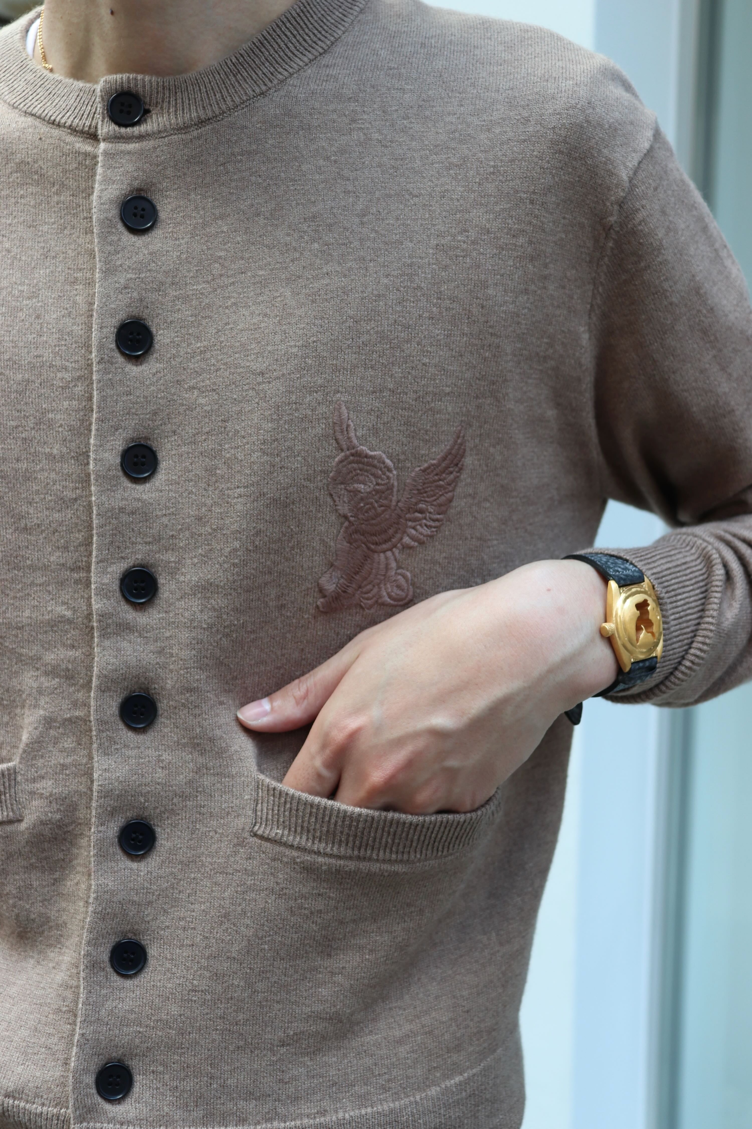 MASU(エムエーエスユー)の10 BUTTONS CARDIGAN BEIGEの通販｜PALETTE