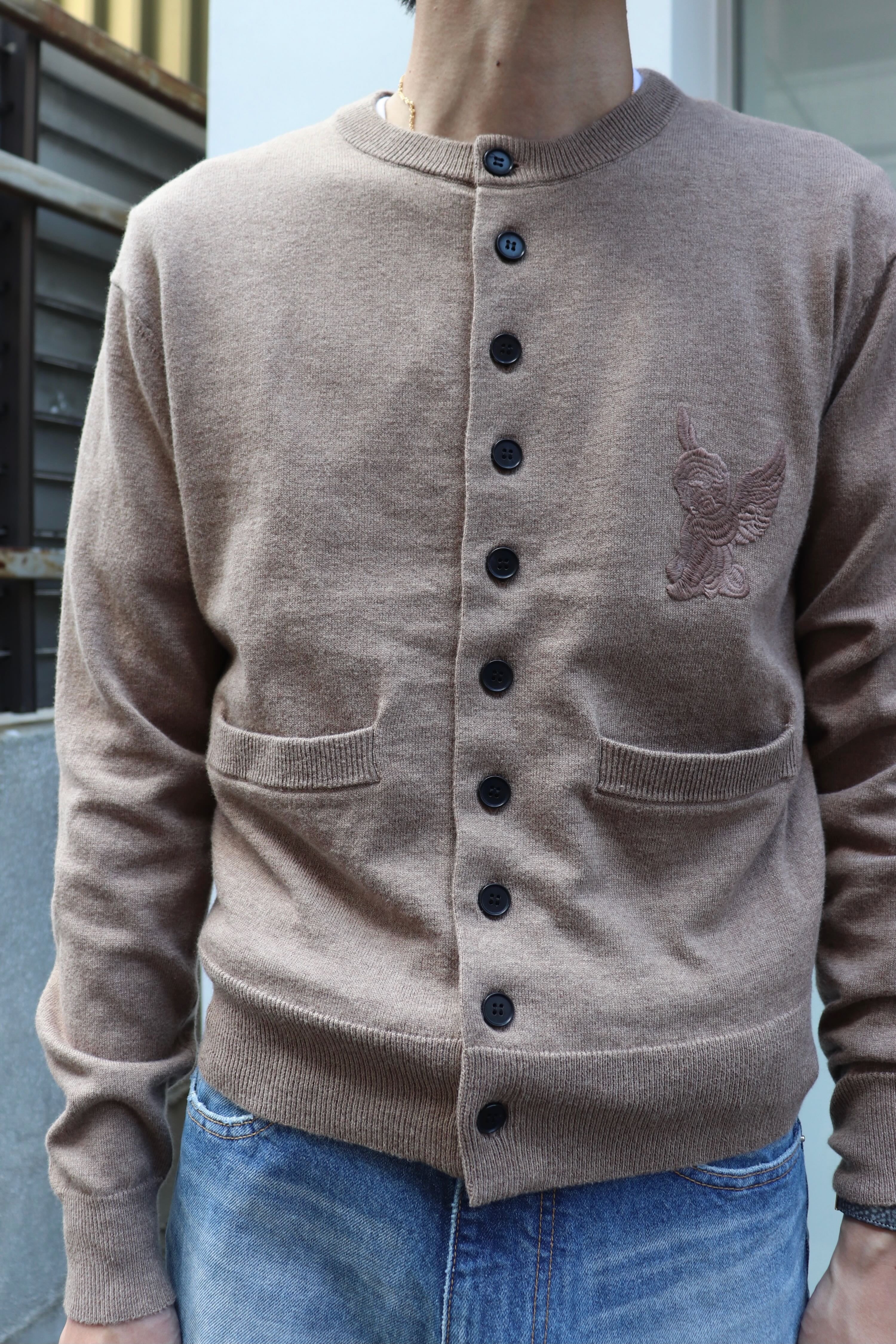 MASU(エムエーエスユー)の10 BUTTONS CARDIGAN BEIGEの通販｜PALETTE