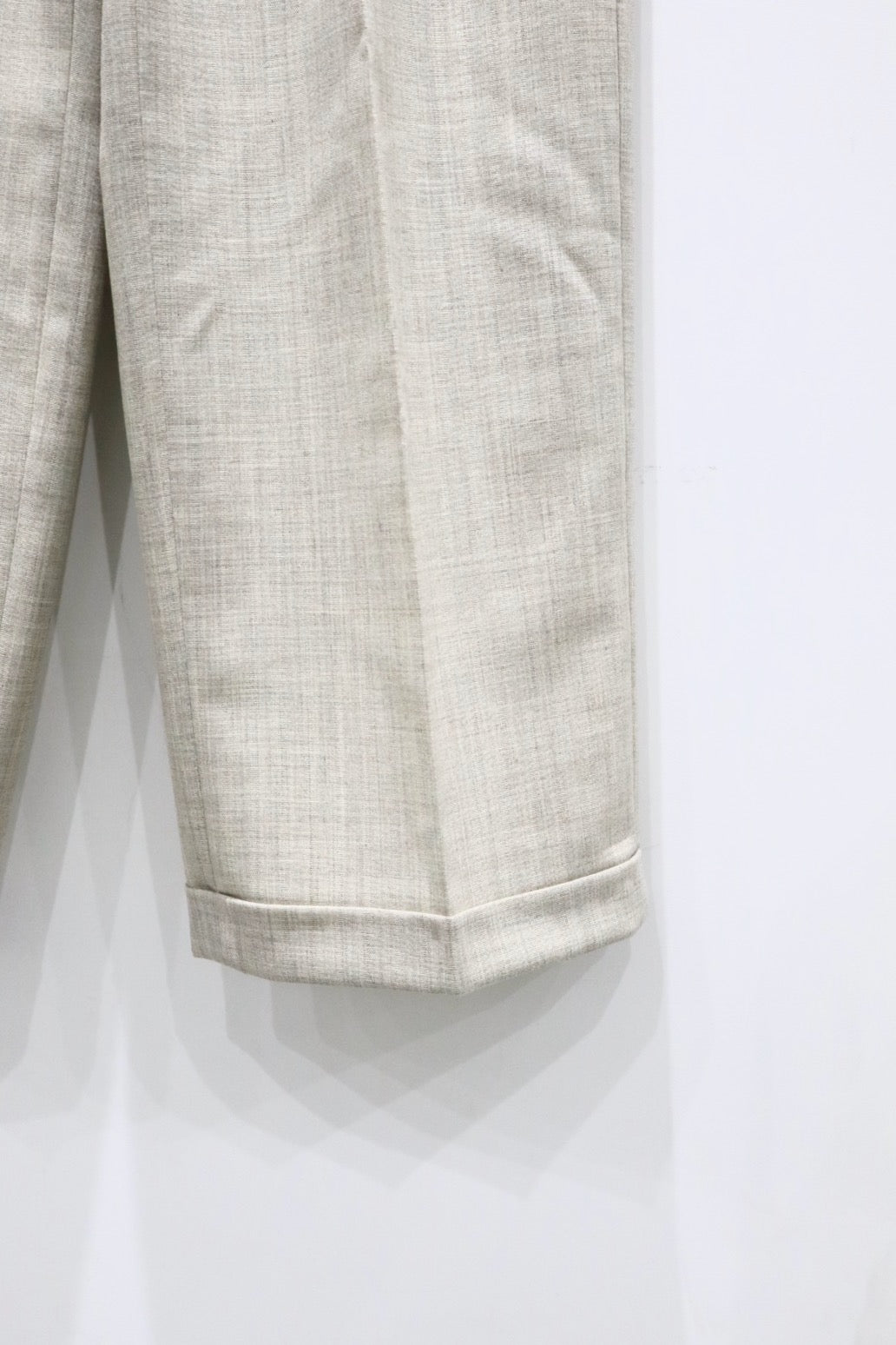 SUGARHILL(シュガーヒル)のWOOL TROUSERS ECRUの通販｜PALETTE art