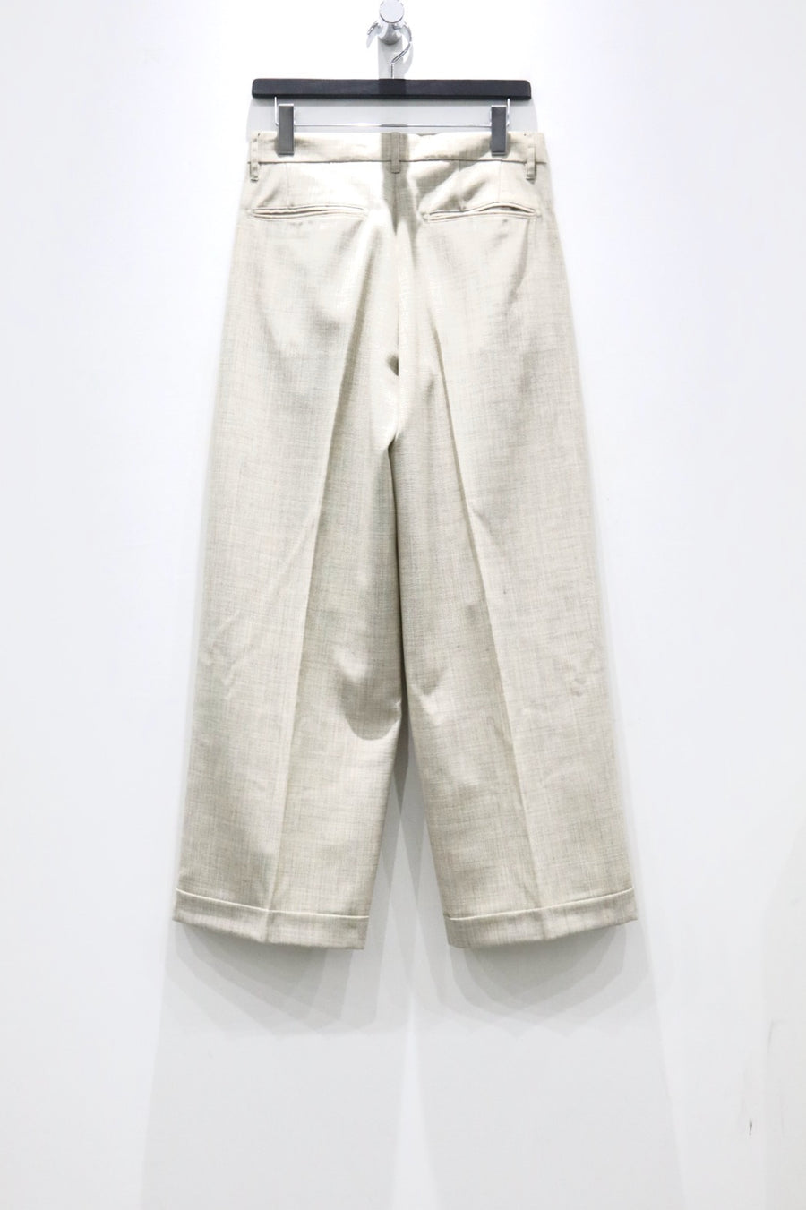 SUGARHILL(シュガーヒル)のWOOL TROUSERS ECRUの通販｜PALETTE art