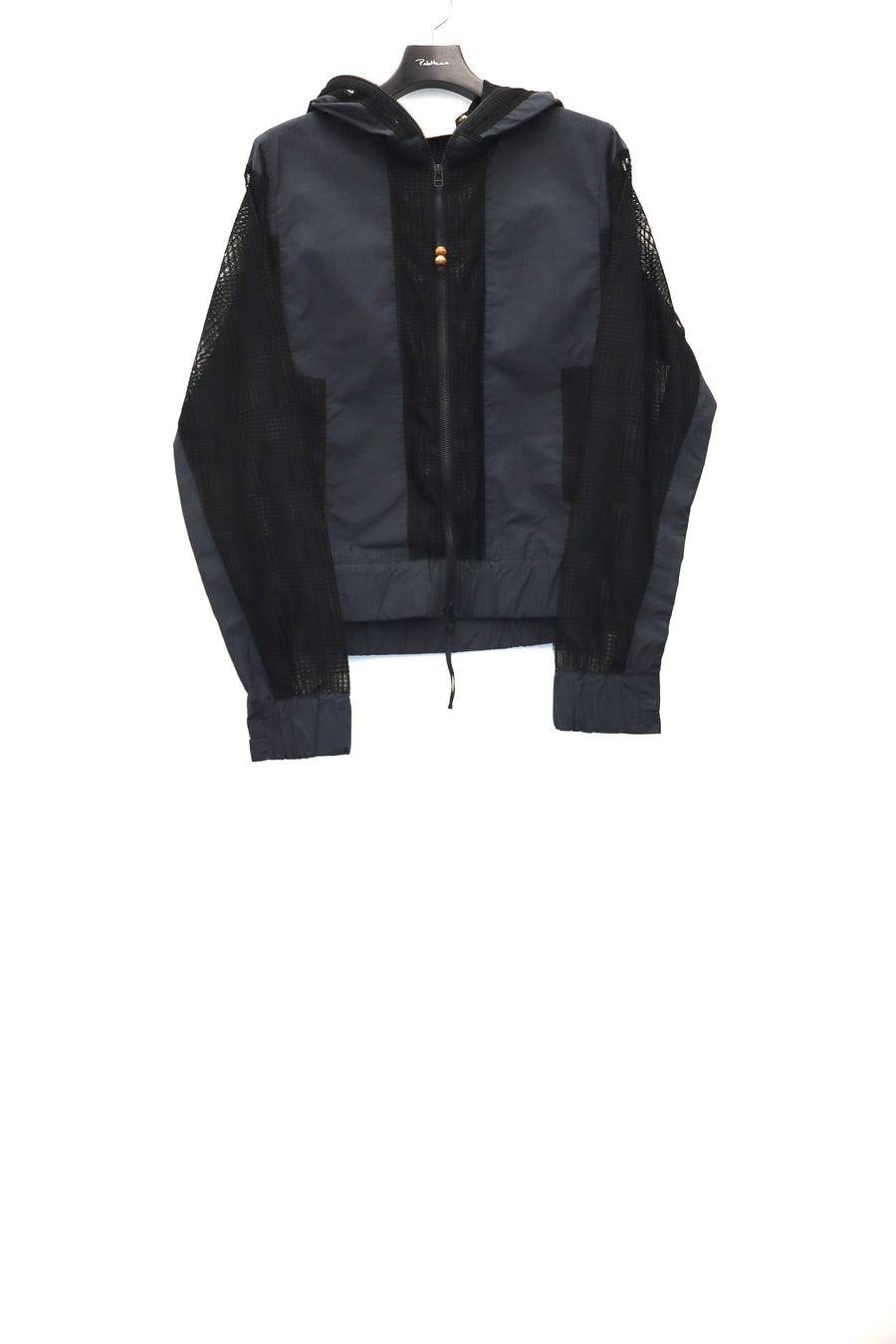 JIAN YE(ジェンイェ)のLACE MONSTER HOOD BLACK(フーディー)の通販