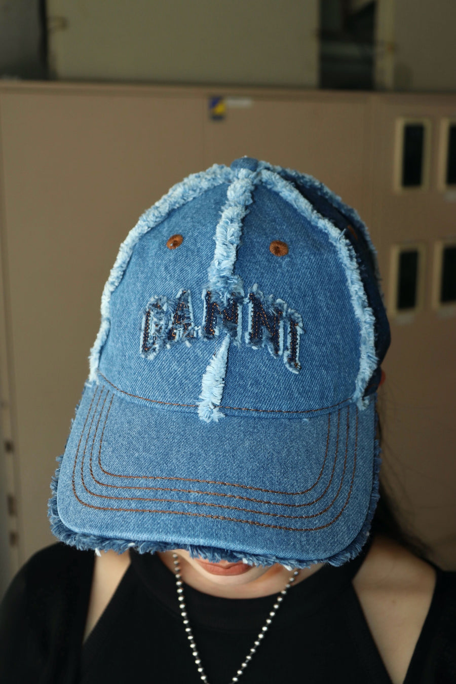 GANNI(ガニー)のDenim Patchwork Capの通販｜PALETTE art aliveの