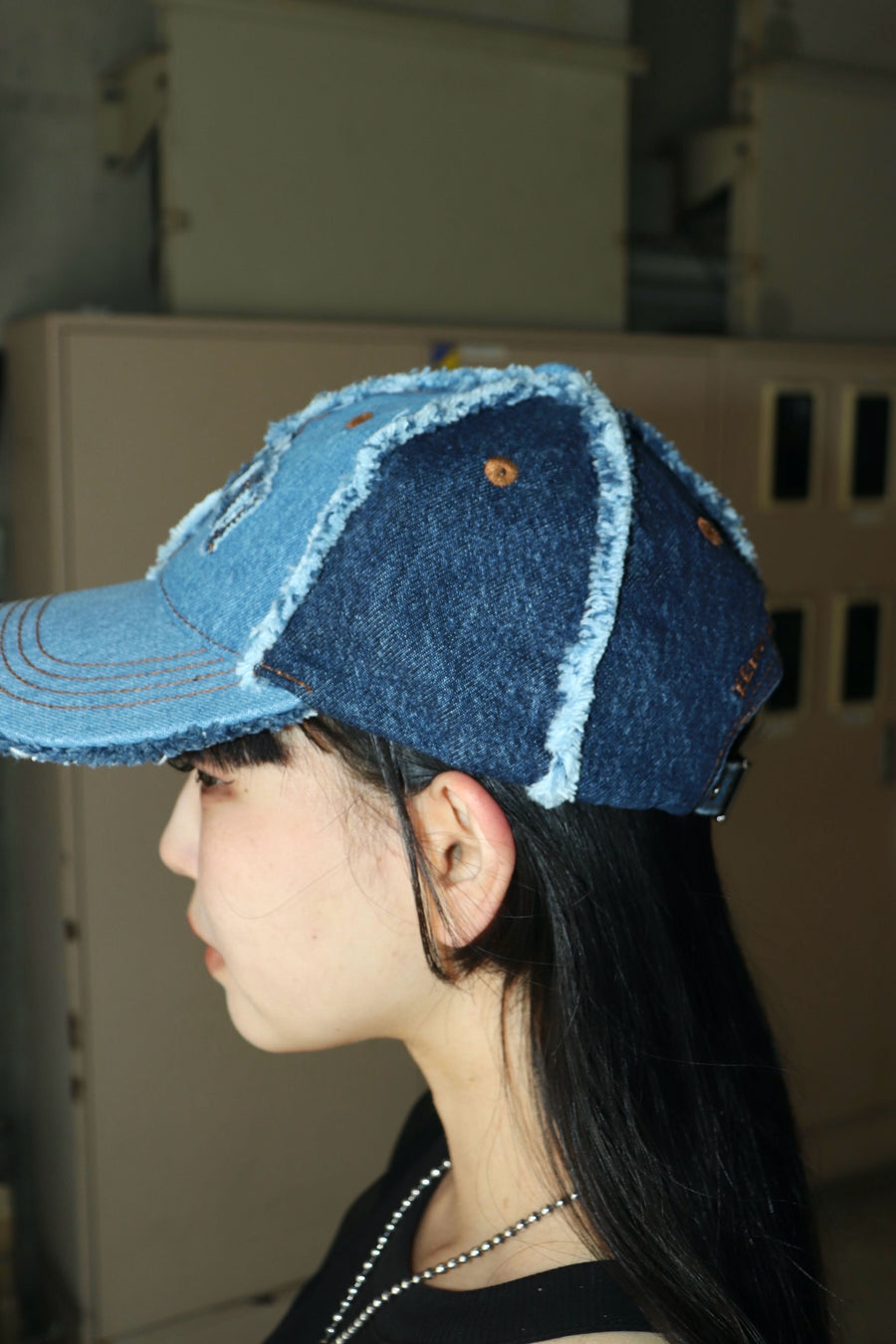 GANNI(ガニー)のDenim Patchwork Capの通販｜PALETTE art aliveの