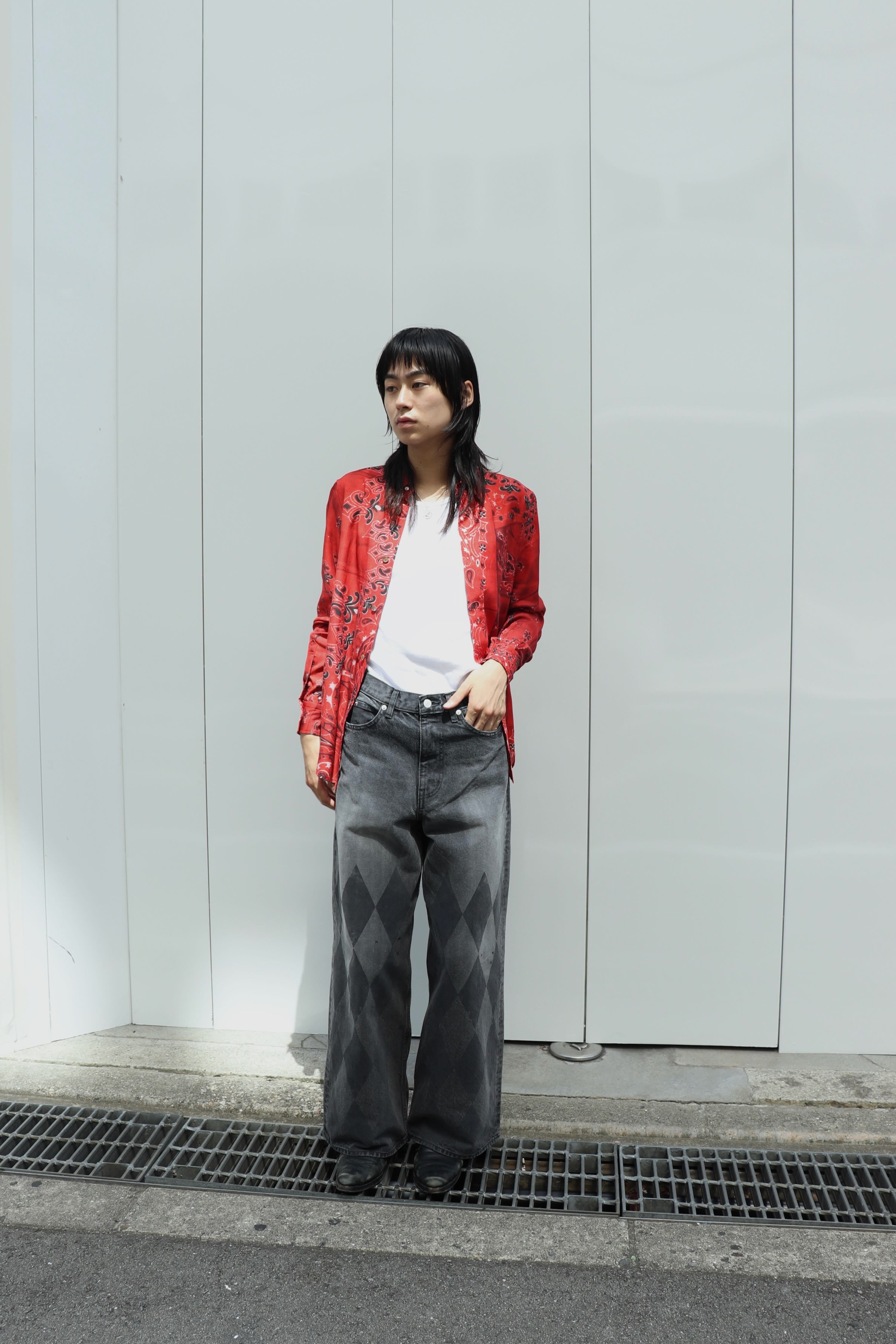MASU(エムエーエスユー)のMB BAGGY JEANS DIAMOND BLACKの通販