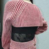 Voltage Control Filter(VOC)のWool Rib Knit Short Bolero REDの通販