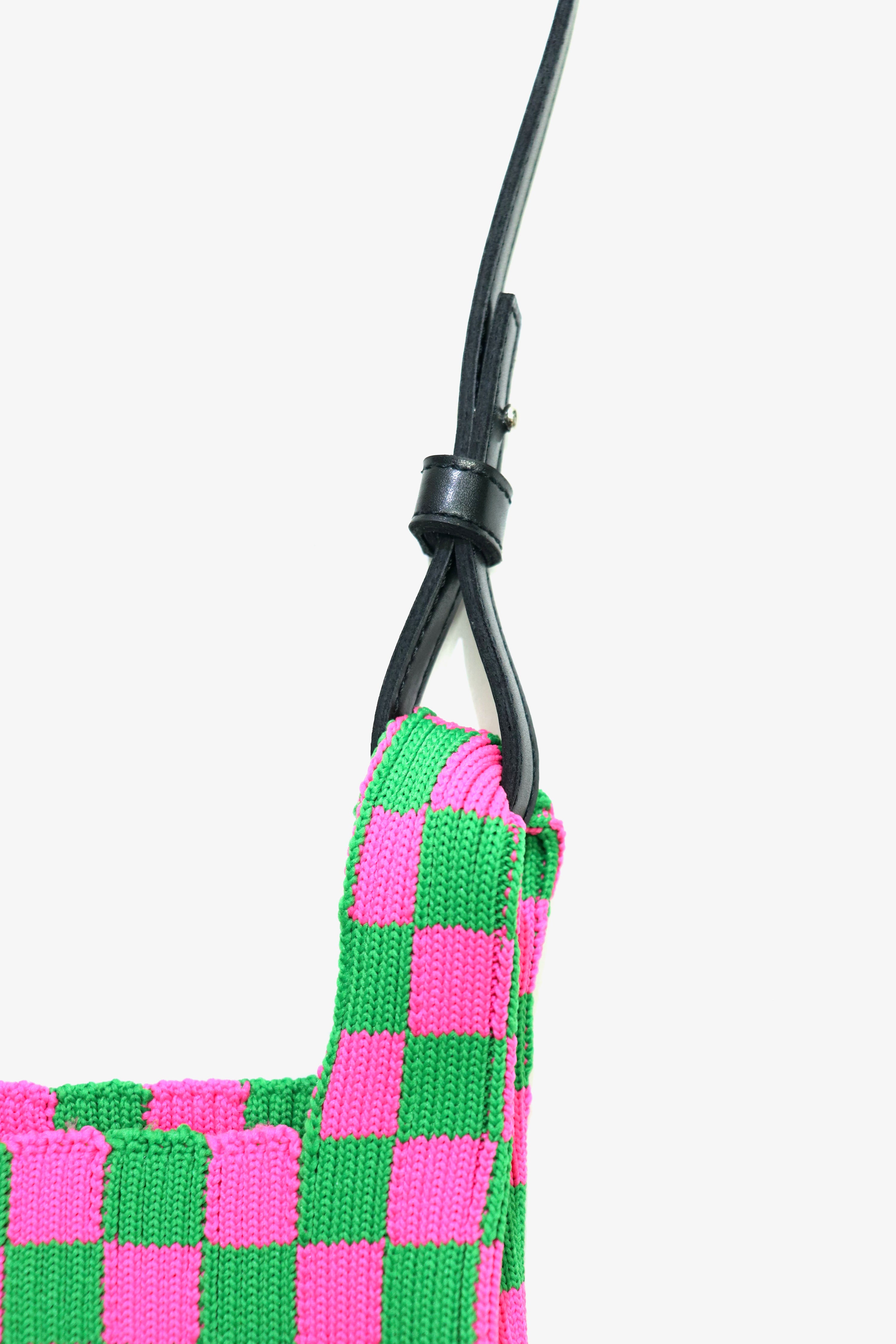 LASTFRAME(ラストフレーム)のICHIMATSU MARKET BAG MINI NEON PINK 