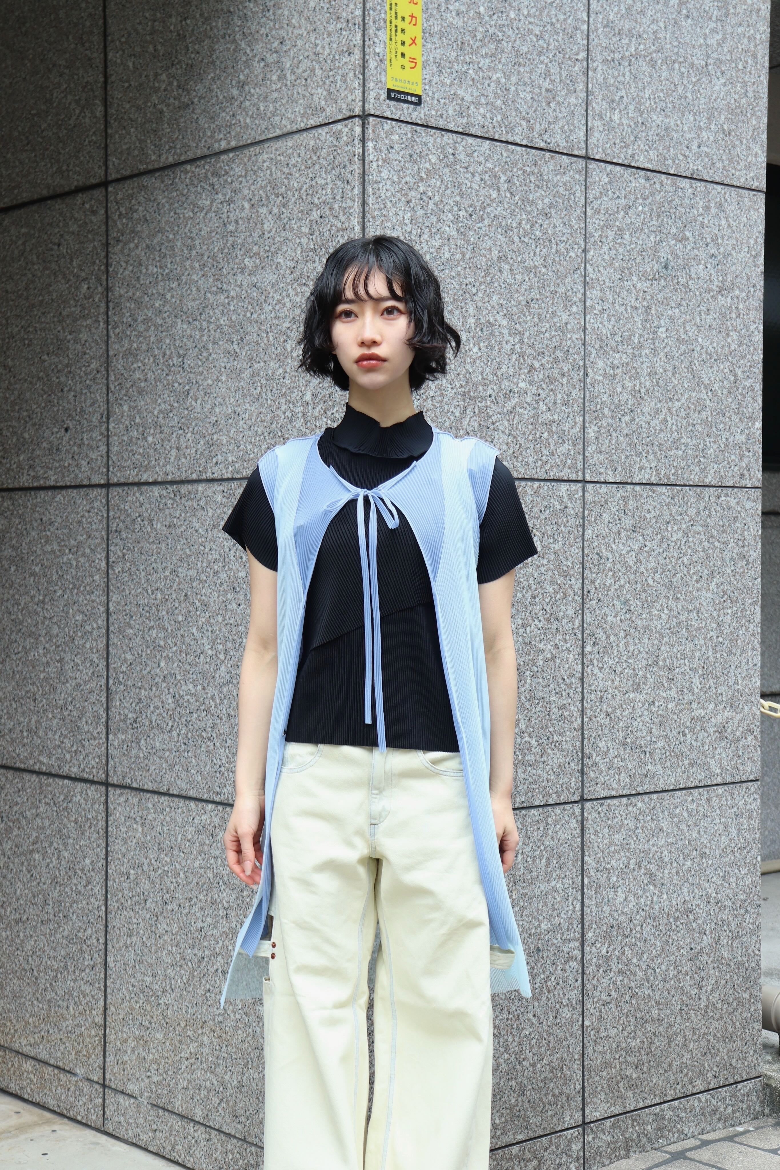 todo シアーレイヤードロングカーディガン　コトハヨコザワ kotohayokozawa(コトハヨコザワ)のSHEER LAYERED LONG CARDIGAN BLUEの