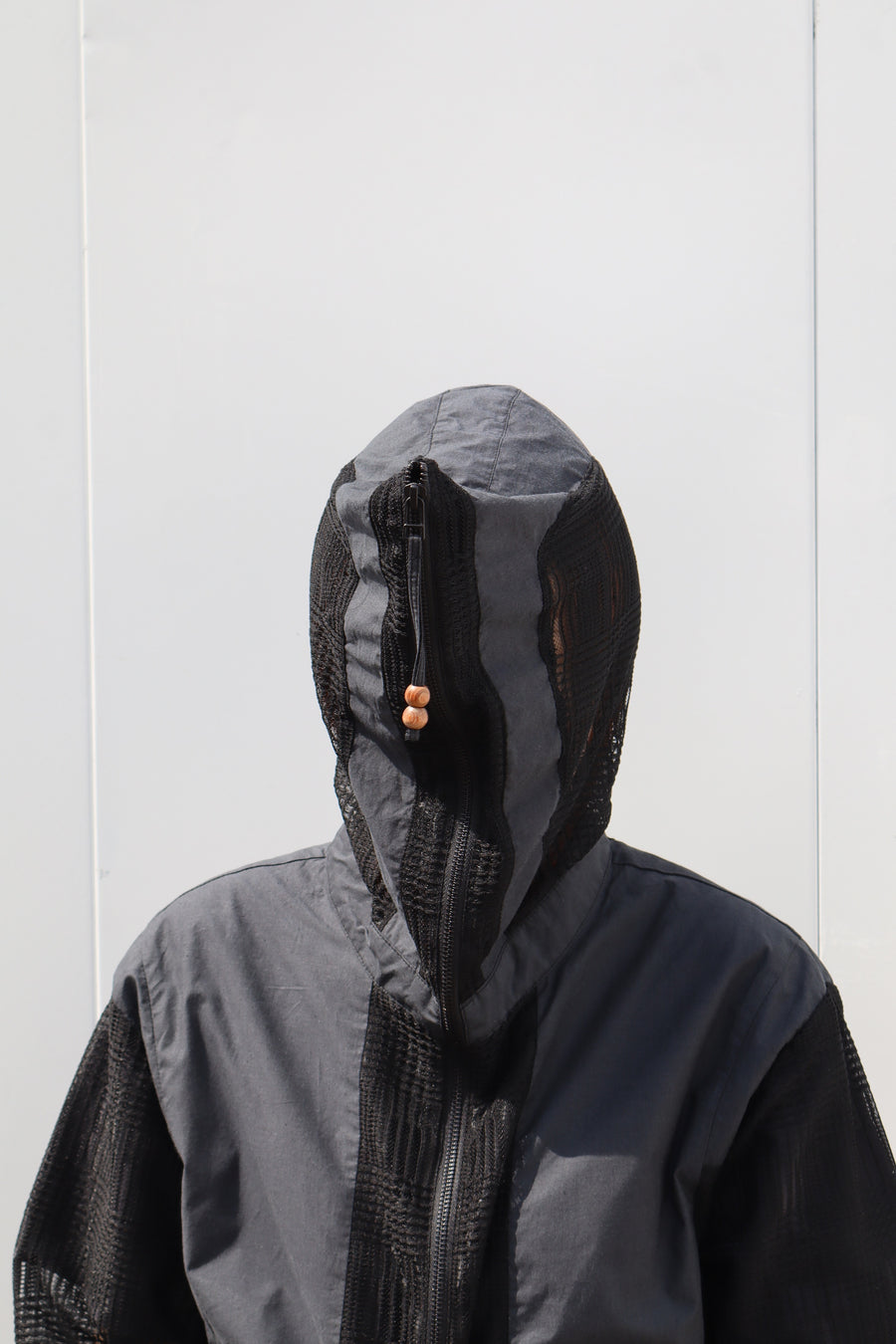 JIAN YE(ジェンイェ)のLACE MONSTER HOOD BLACK(フーディー)の通販