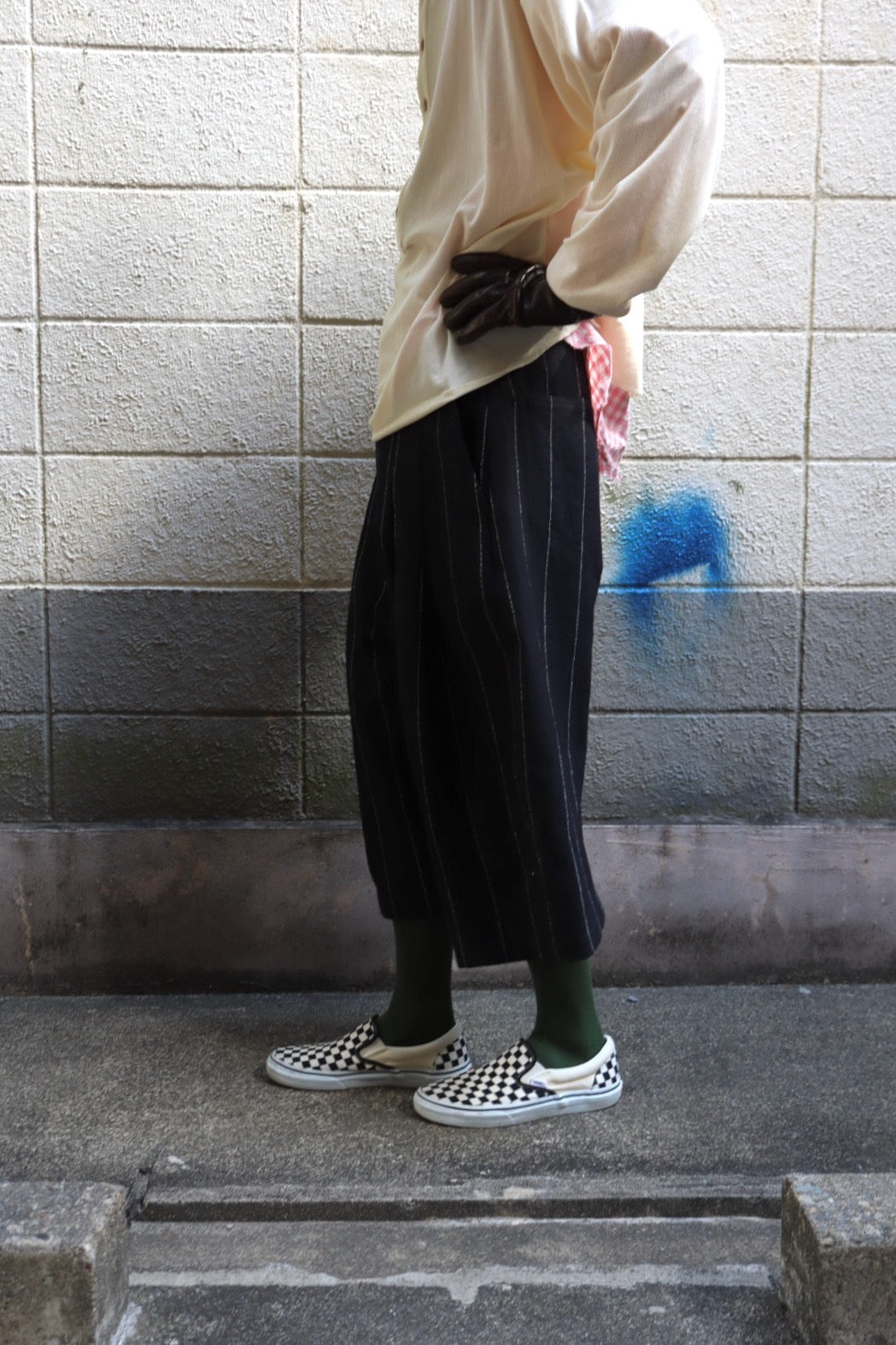 SHINYAKOZUKA(シンヤコヅカ)のBAGGY SHORTS PINSTRIPEの通販｜PALETTE