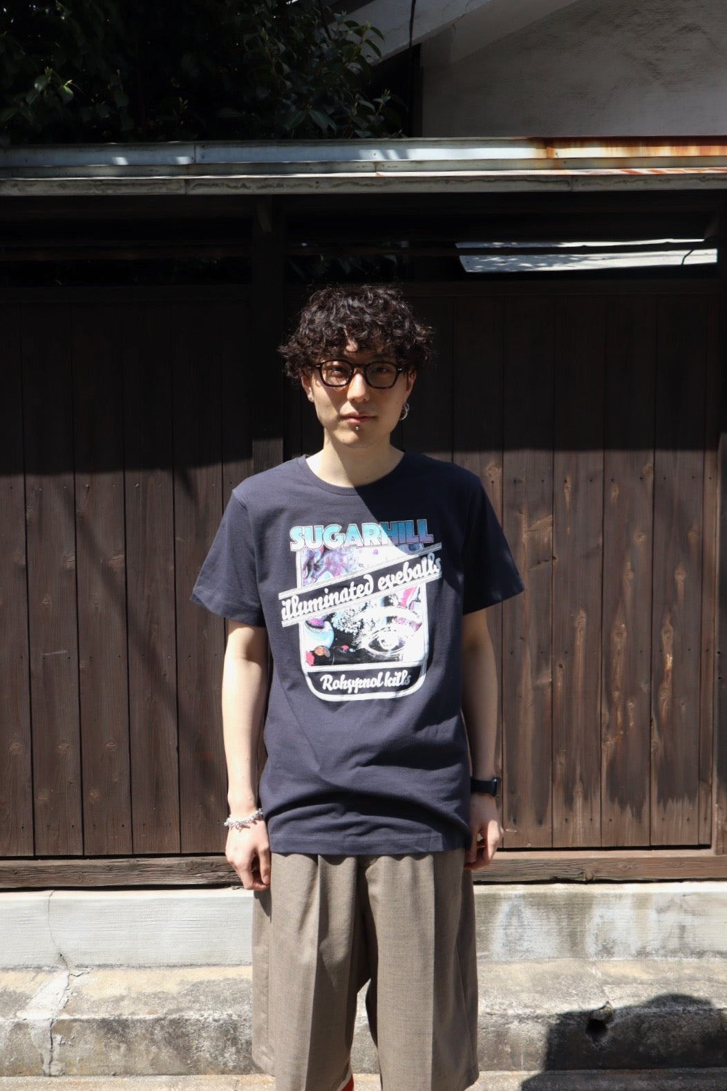 トップス SUGARHILL FADED ROHY BAND TOUR TEE SUGARHILL(シュガーヒル)のFADED ROHY BAND TOUR TEE BLACKの通販