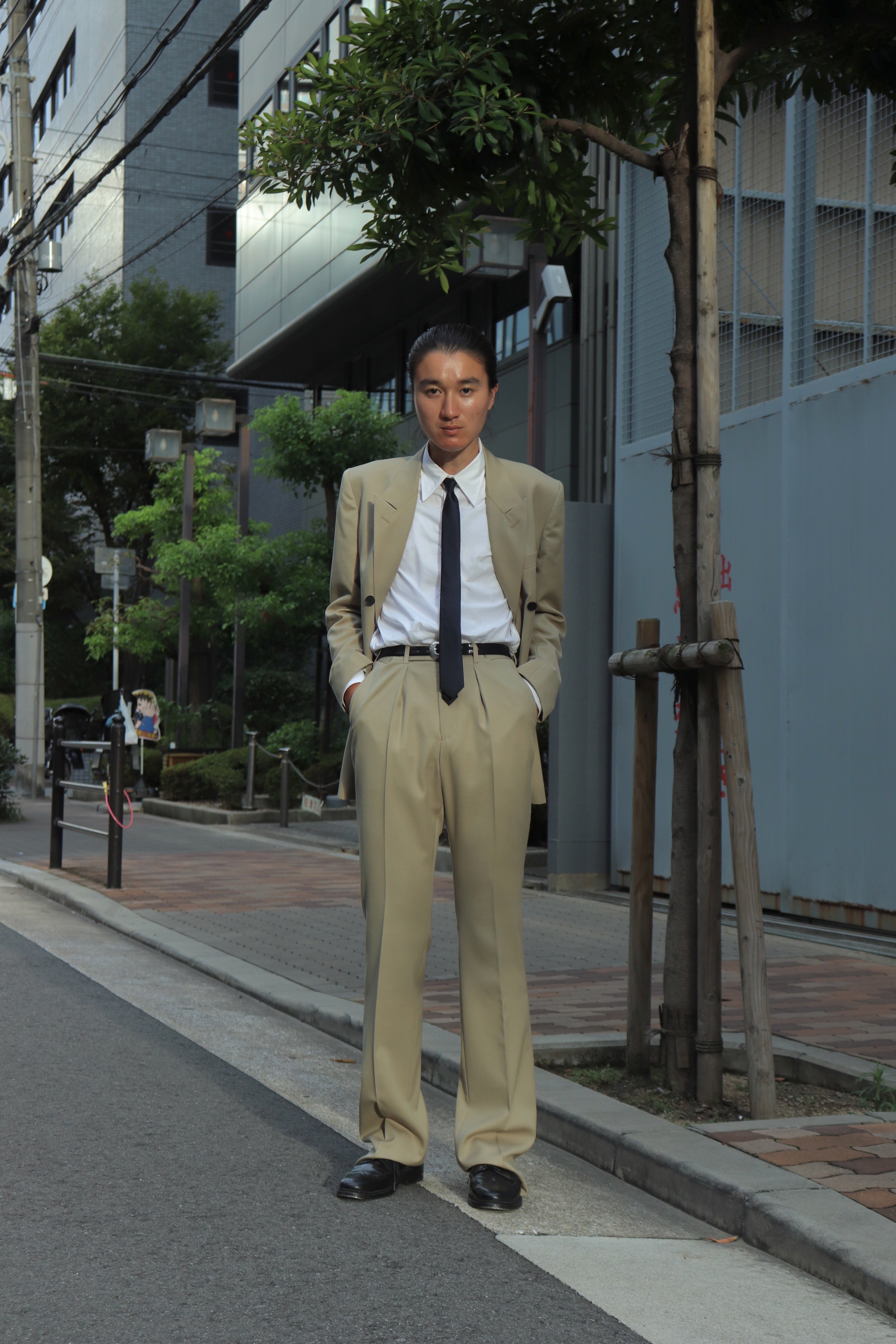 LITTLEBIG(リトルビッグ)のNarrow Tie Black or Navy or Grayの通販