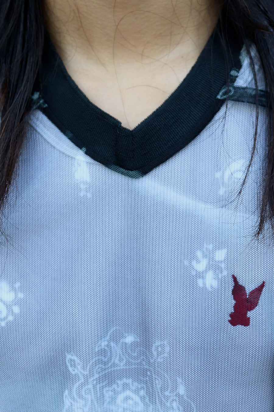 MASU  GHOST PAISLEY FOOTBALL SHIRT(BLACK)