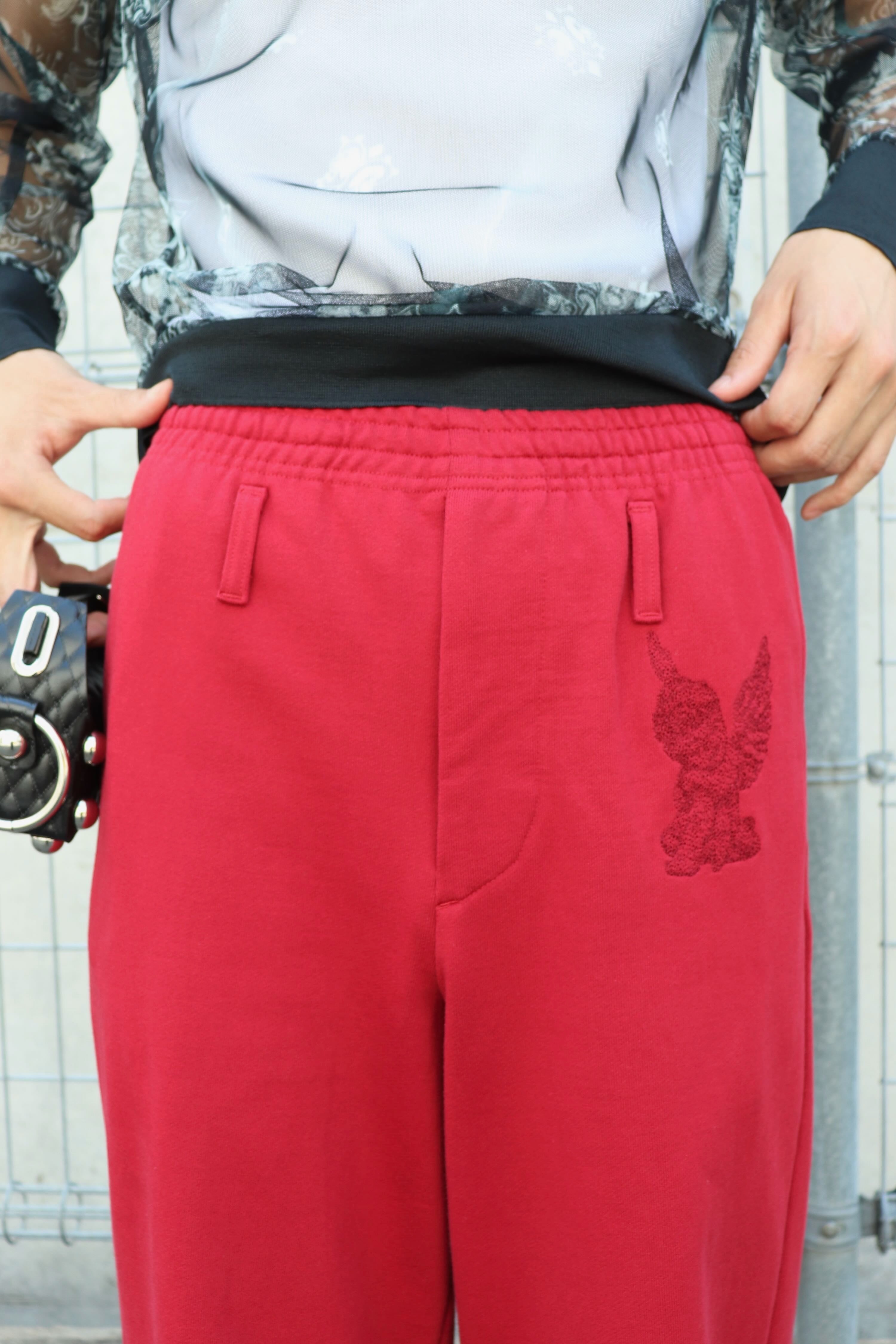 MASU(エムエーエスユー)のMB SWEAT PANTS REDの通販｜PALETTE art